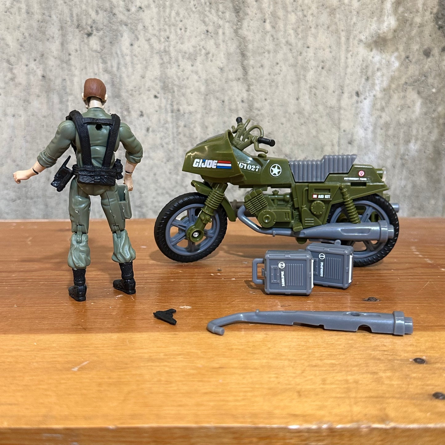 Breaker and Ram Cycle 2008 25th Anniversary GI Joe incomplete Action Figure Toy