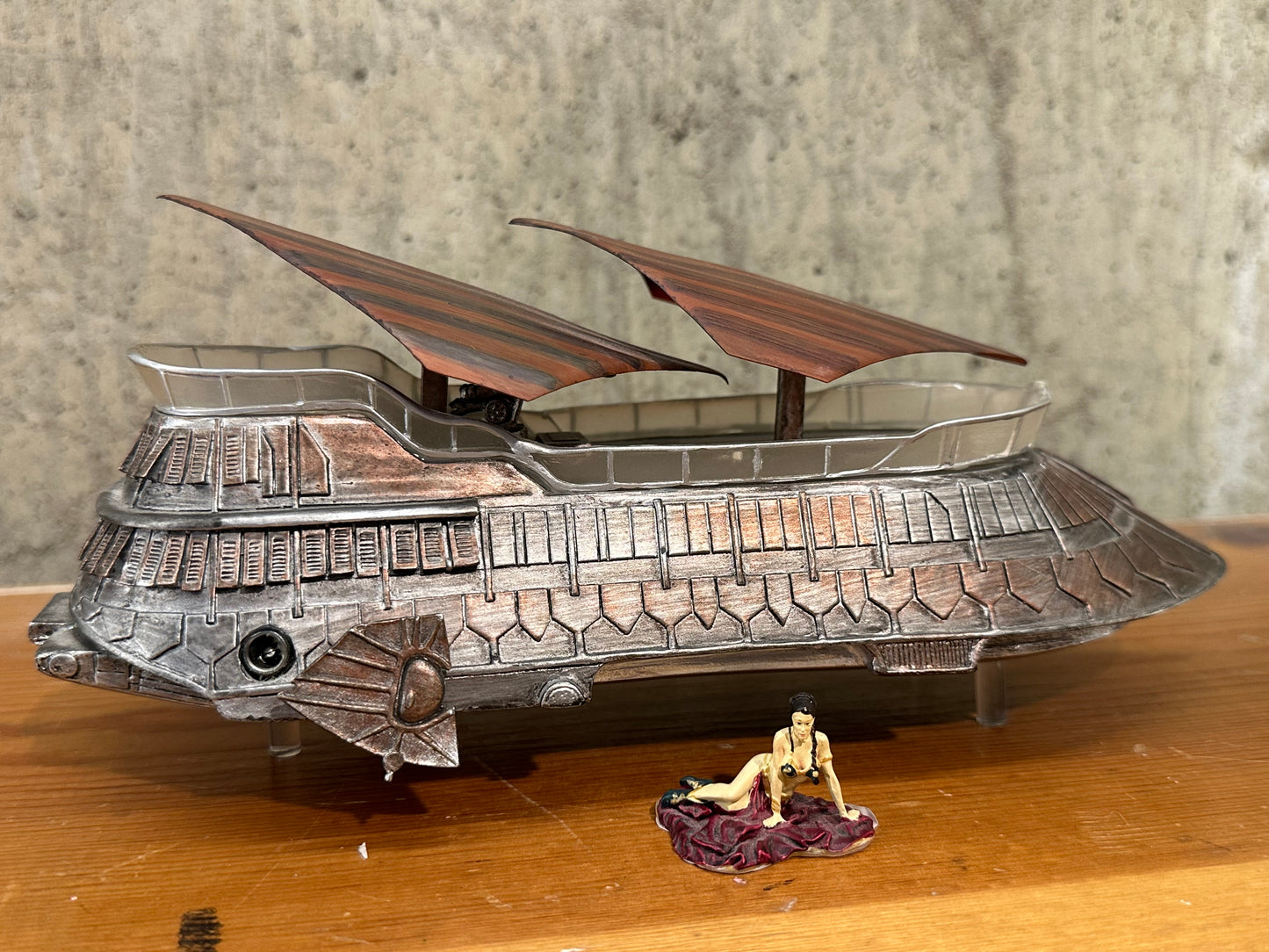 Jabba’s Sail Barge Star Wars Galactic Collection 2011 Hawthorne Village Display Piece