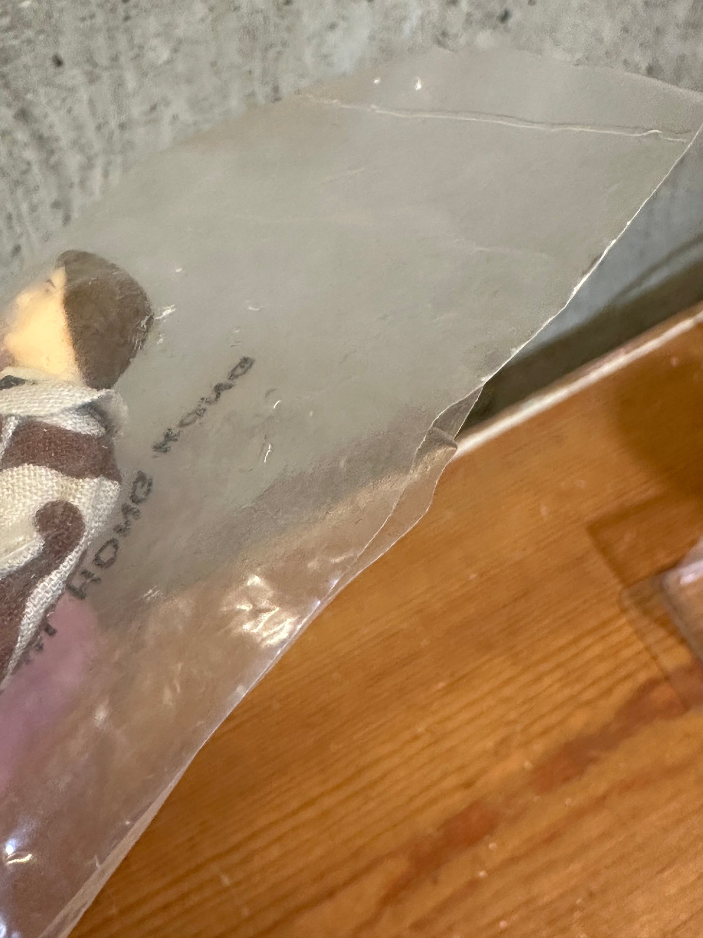 Baggy Endor Han Solo Mostly Sealed Kenner Bag Slit on Side original Weapon Kenner Star Wars
