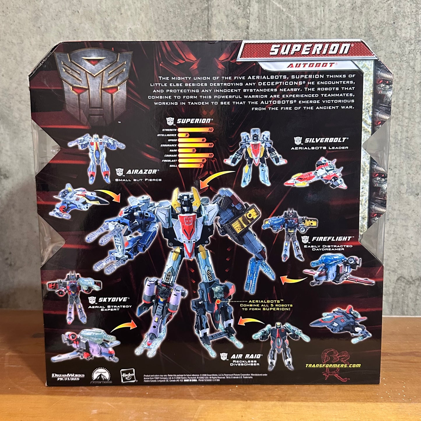Superion Transformers Movie ROTF Sealed Combiner Target Exclusive Autobots