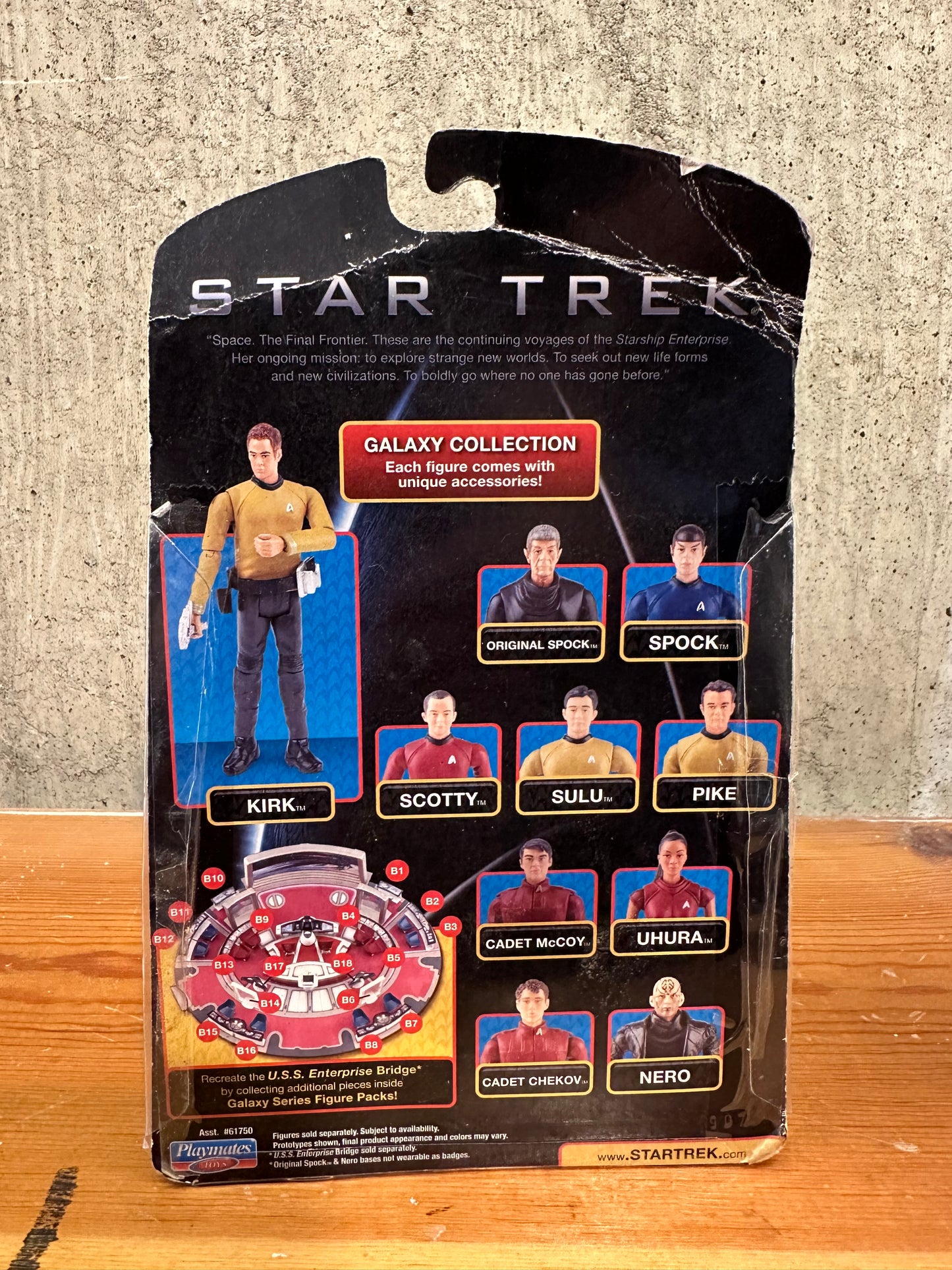 Sulu Star Trek Movie galaxy Collection 4” Action Figure Toy