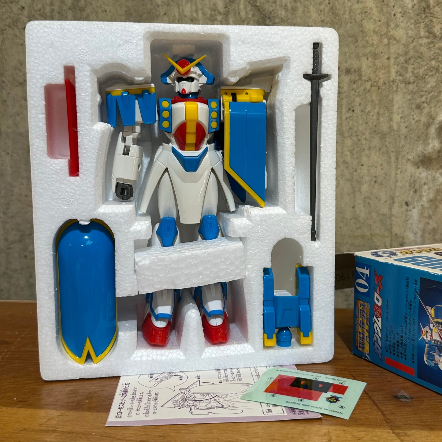 04 MOBILE SUIT FIGHTER G-GUNDAM NEO FRANCE DRAGON ROSE 1994 BANDAI