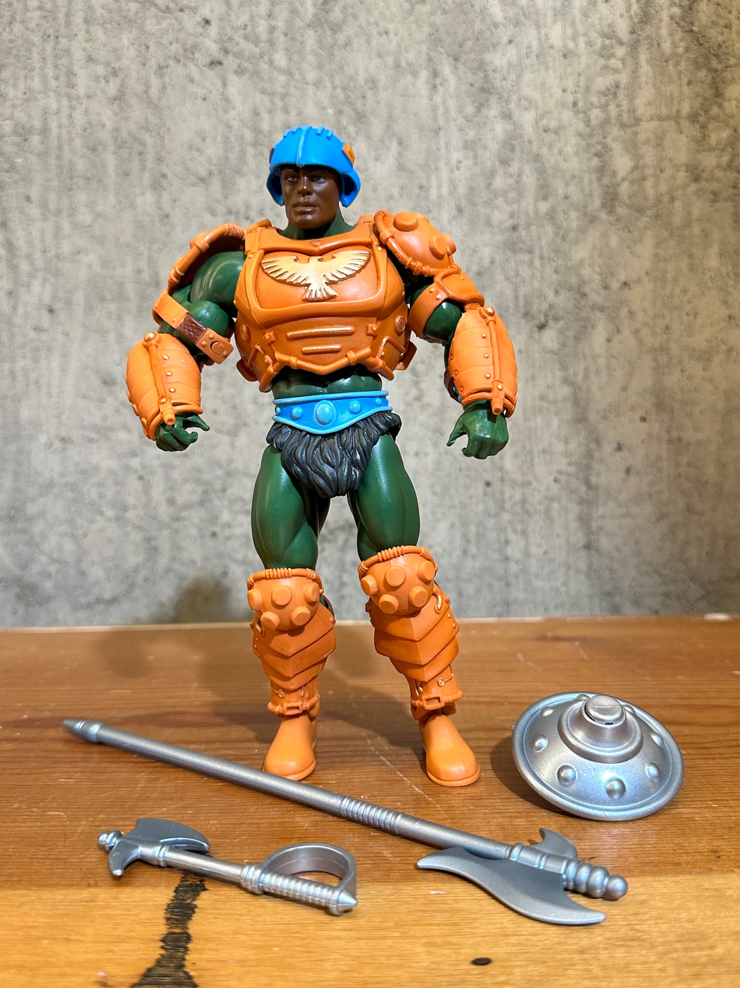 Eternian Palace Guard MOTUC 7” He-Man Action Figure Toy Not Complete