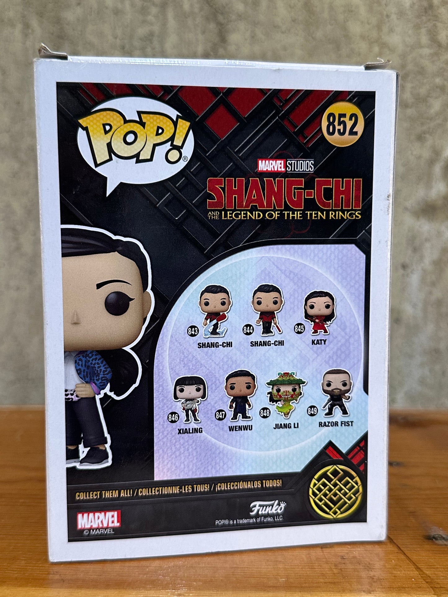 Katy Target Exclusive Funko Pop 852 Marvel Shang-Chi