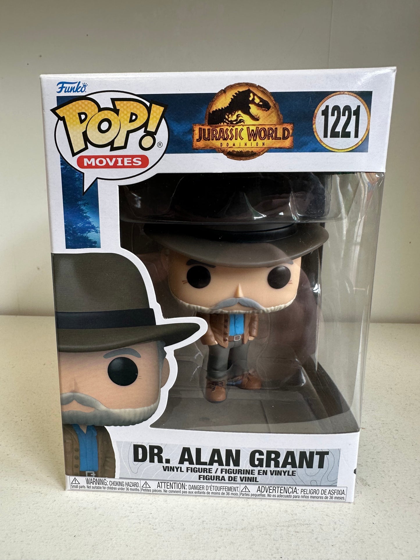 Dr. Alan Grant Jurassic World Dominion Funko Pop