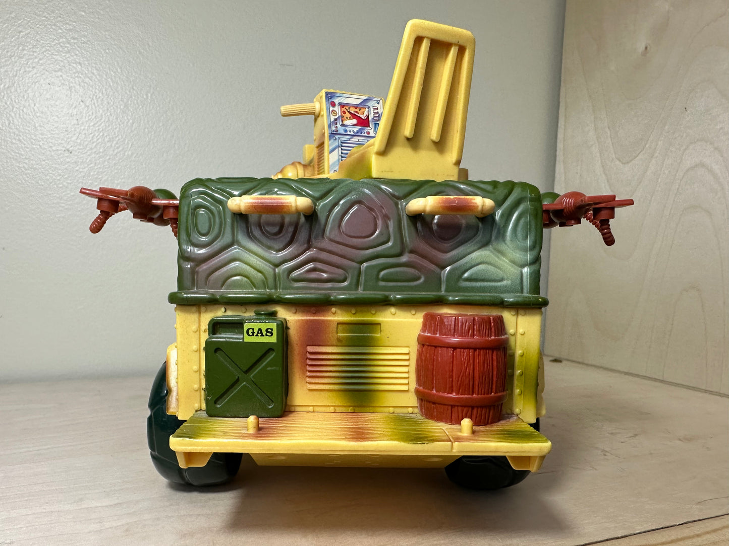1992 TMNT Sand Cruiser Vehicle Incomplete Ninja Turtles Action Figure Toy