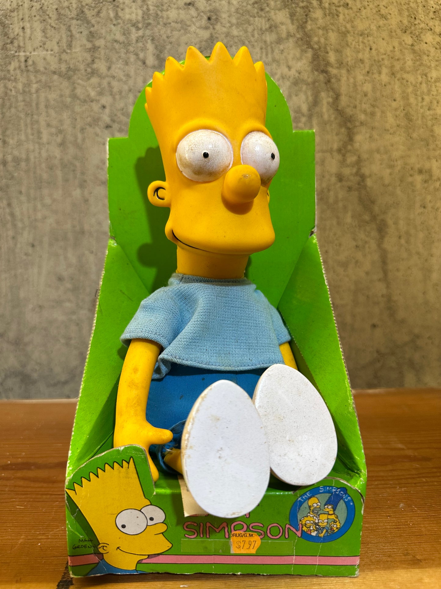 Bart Simpson 1990 Simpsons Doll Brand New Plush