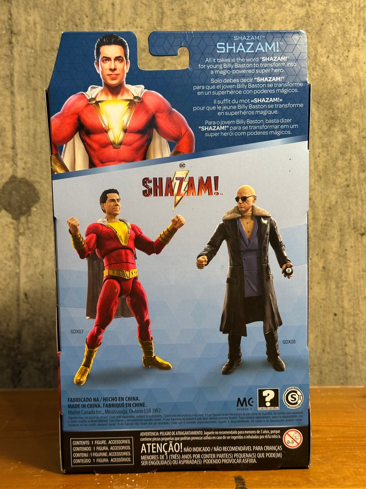 Shazam DC Comics Multiverse Movie Sealed Action Figure Toy