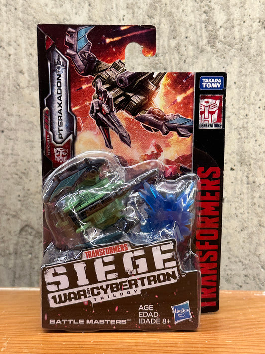 Pteraxadon Transformers Battle Masters Siege WFC Action Figure MoC