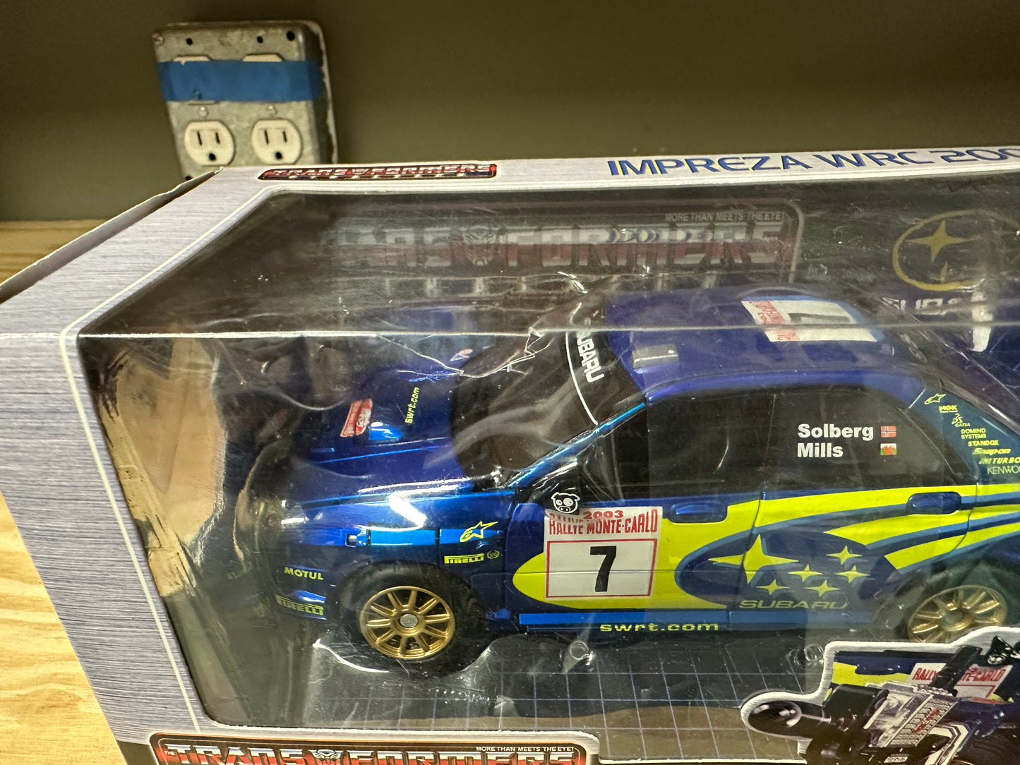 Smokescreen Transformers Alternators BT-01 Binaltech Open Unused Impreza WRC 2003