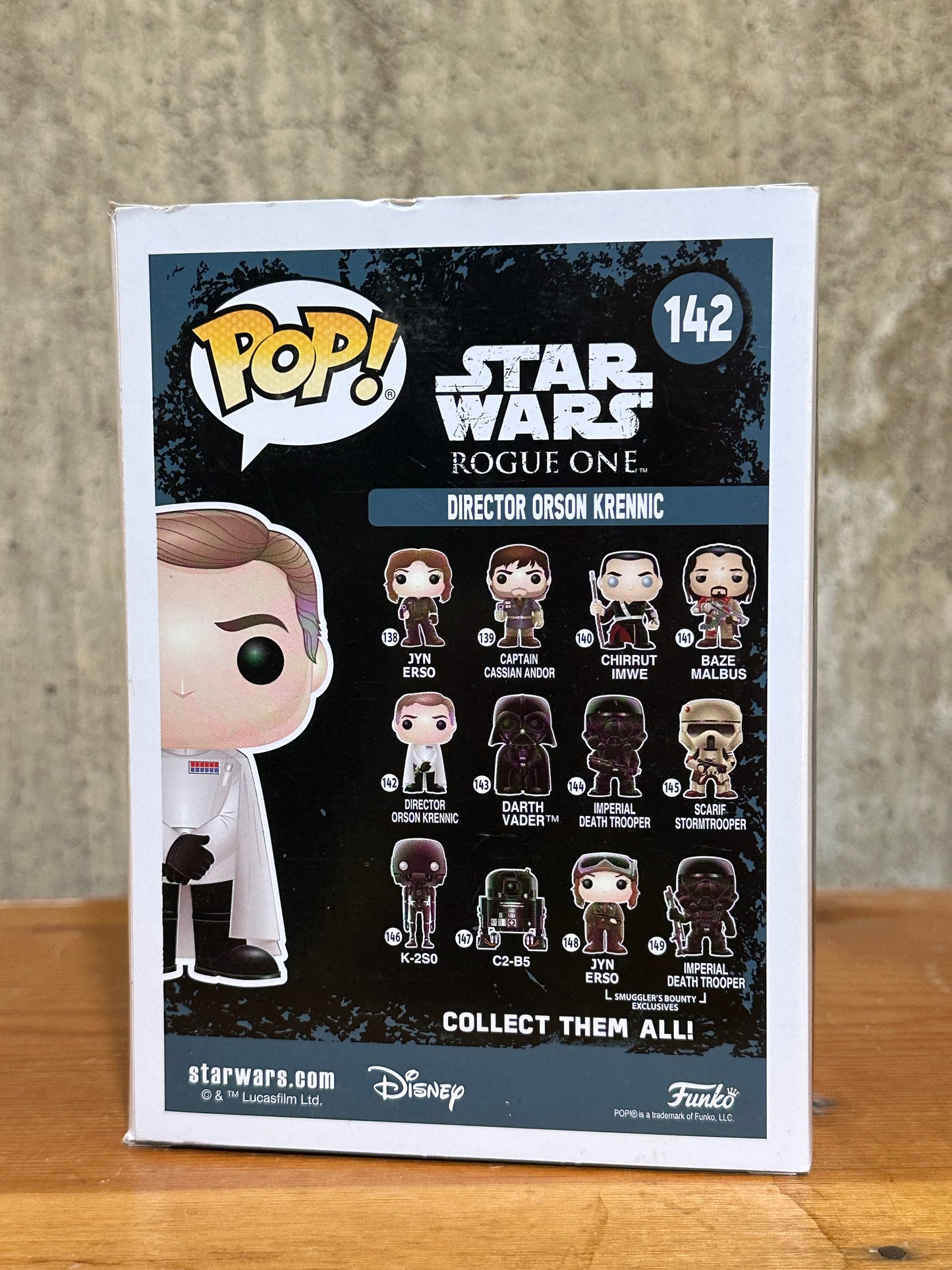 Director Orson Krennic Star Wars Funko Pop 142