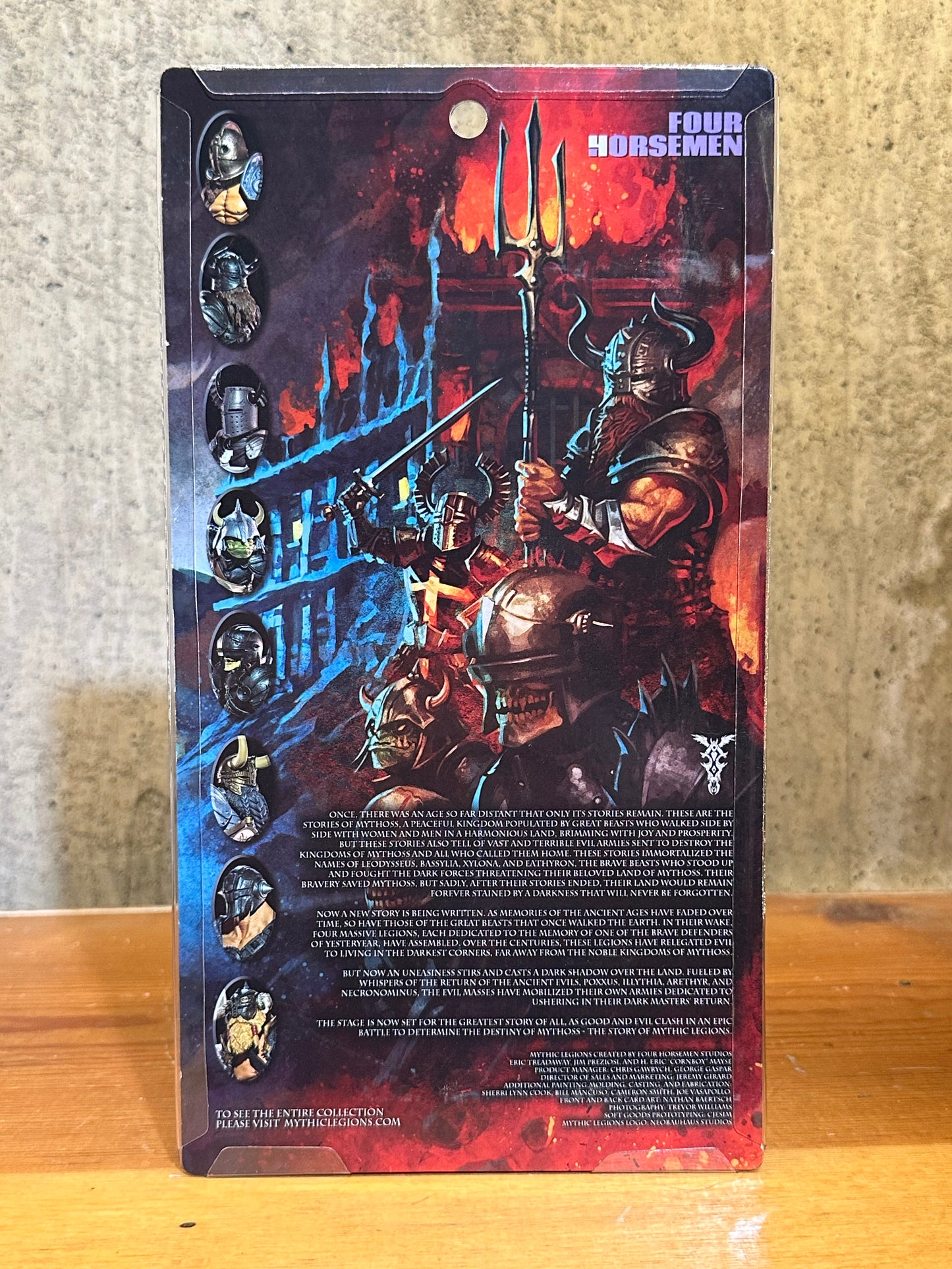 FOUR HORSEMEN MYTHIC LEGIONS 2022 DELUXE BARBARIAN LEGION BUILDER FIGURE NEW