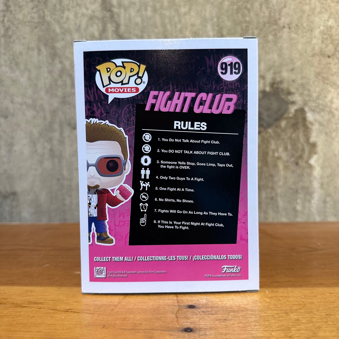 Tyler Durden Fight Club Funko Pop 919