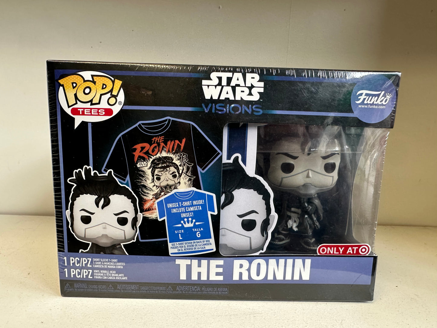 The Ronin Star Wars Visions Funko Pop T-Shirt Target Exclusive