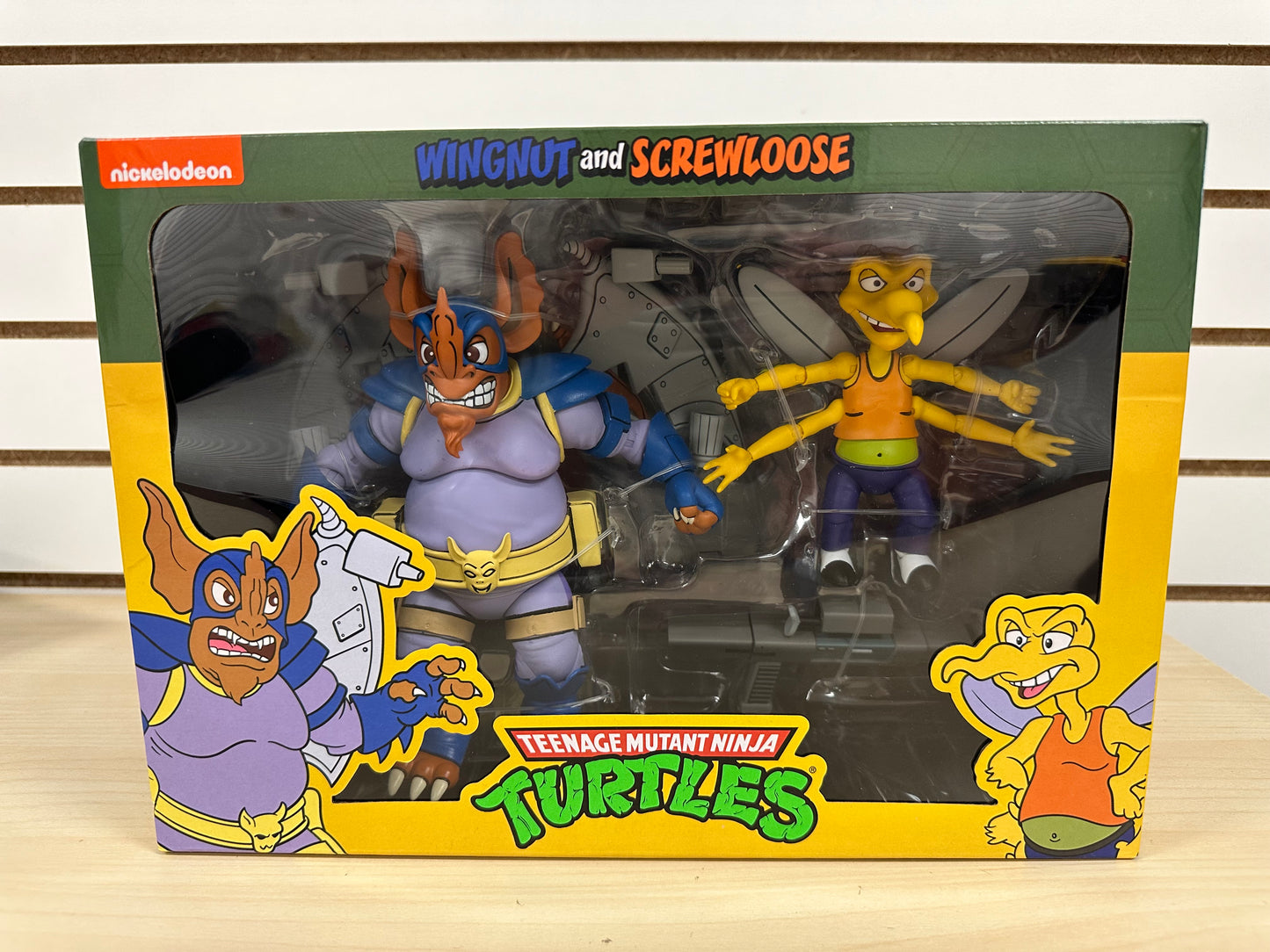 Wingnut & Screwloose Neca TMNT Ninja Turtles Sealed Action Figure Toy