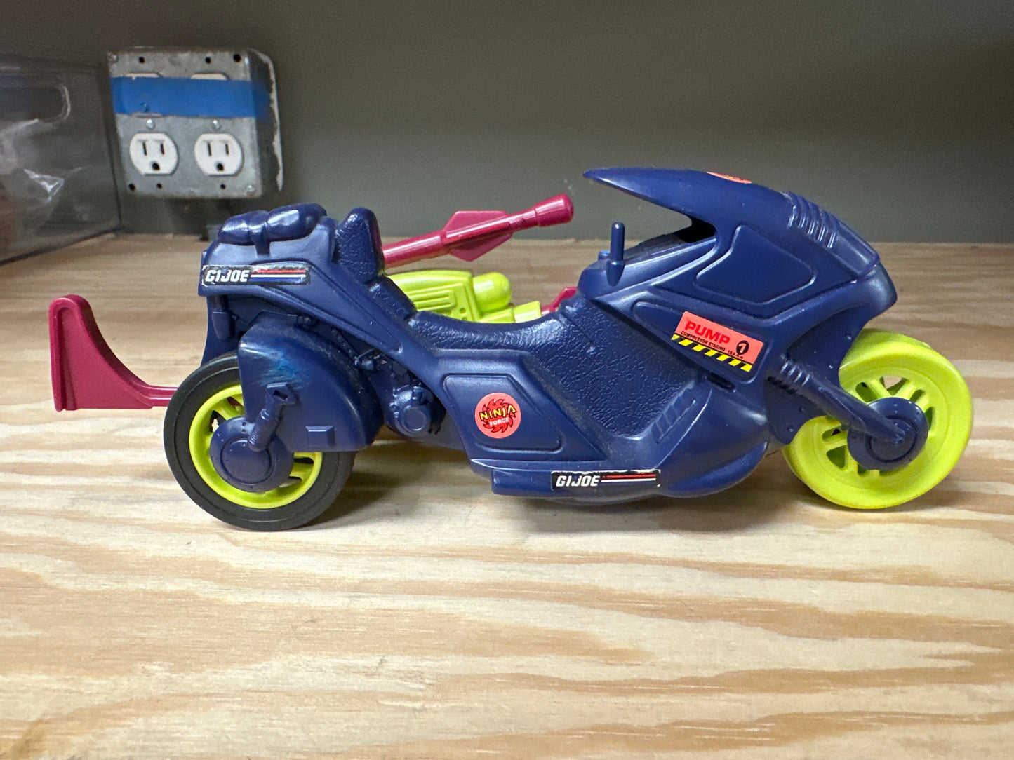 Ninja Lightning Cycle GI Joe Ninja Force Motorcycle