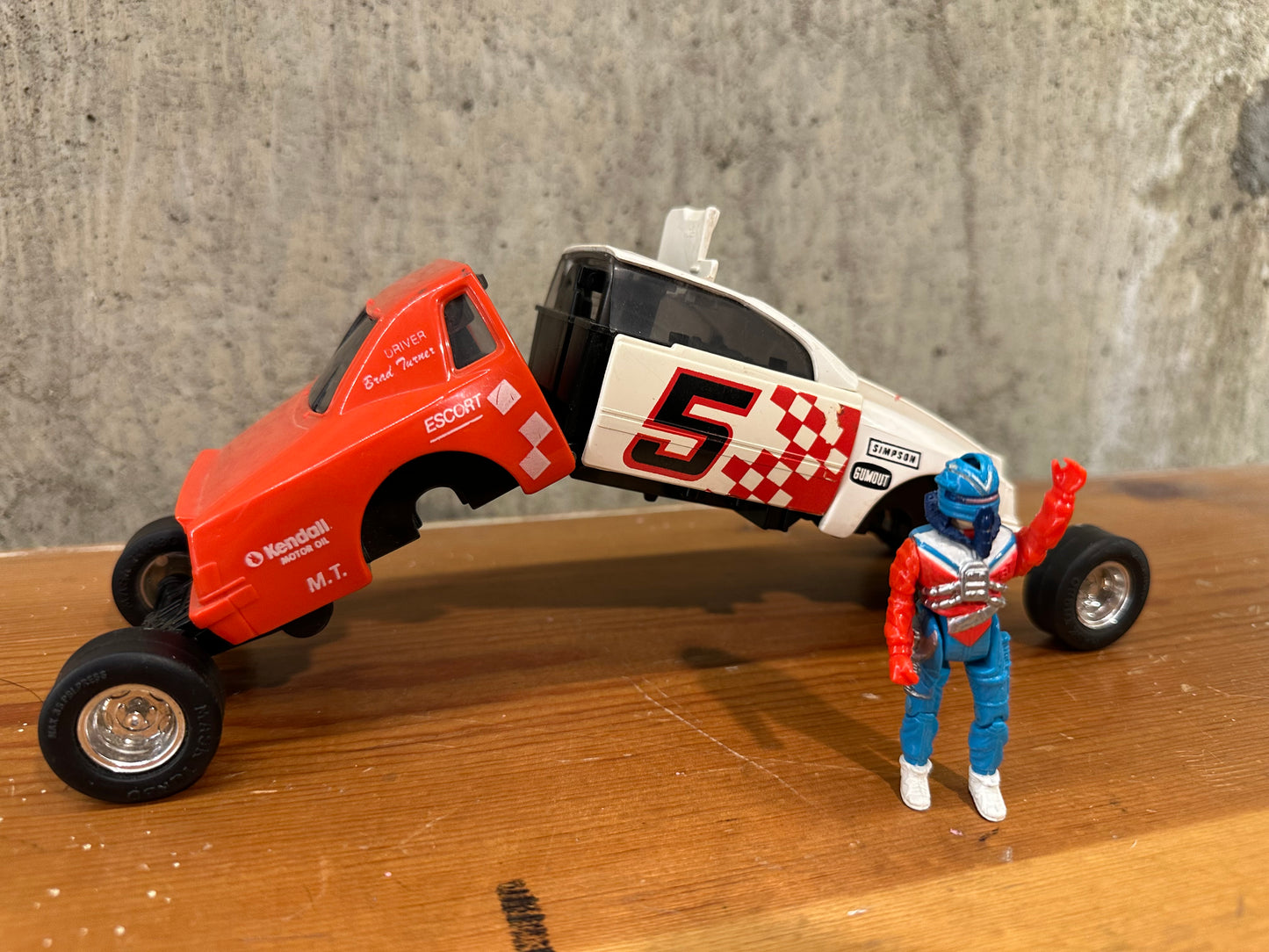 Razorback M.A.S.K. complete Kenner Adtion Figure Toy Brad Turner