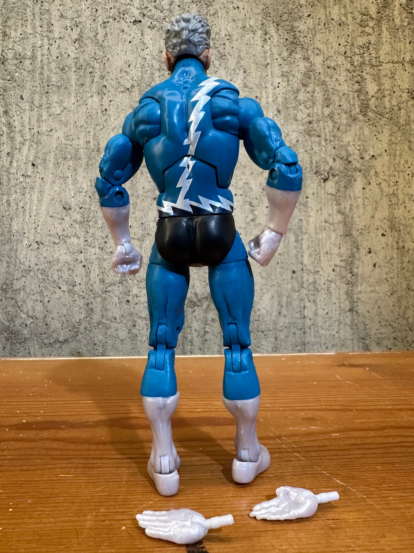 Quicksilver Marvel Legends Loose Complete From 3 Pack Family Matters