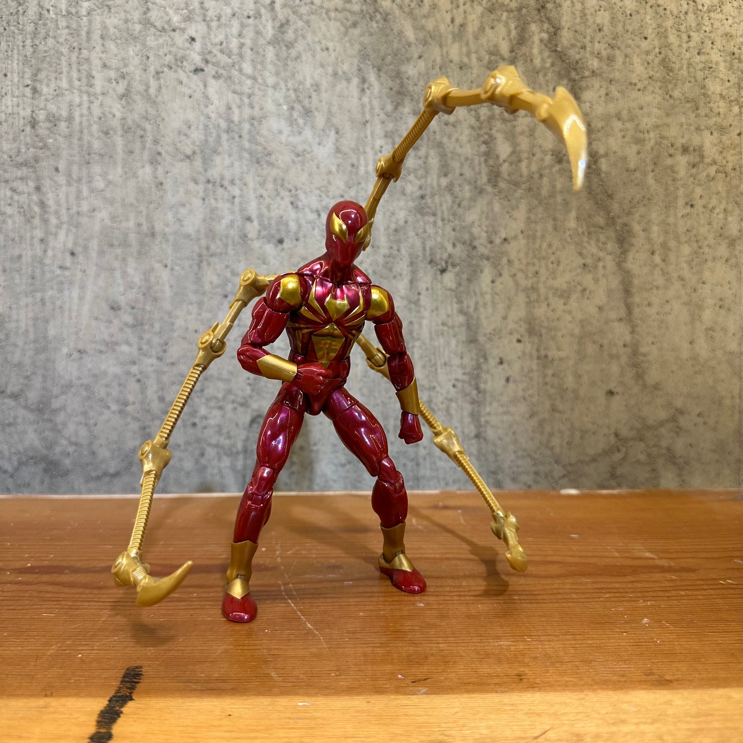 Iron Spider Marvel Legends Spider-Man 60th Anniversary Loose Complete 6” Action Figure Toy