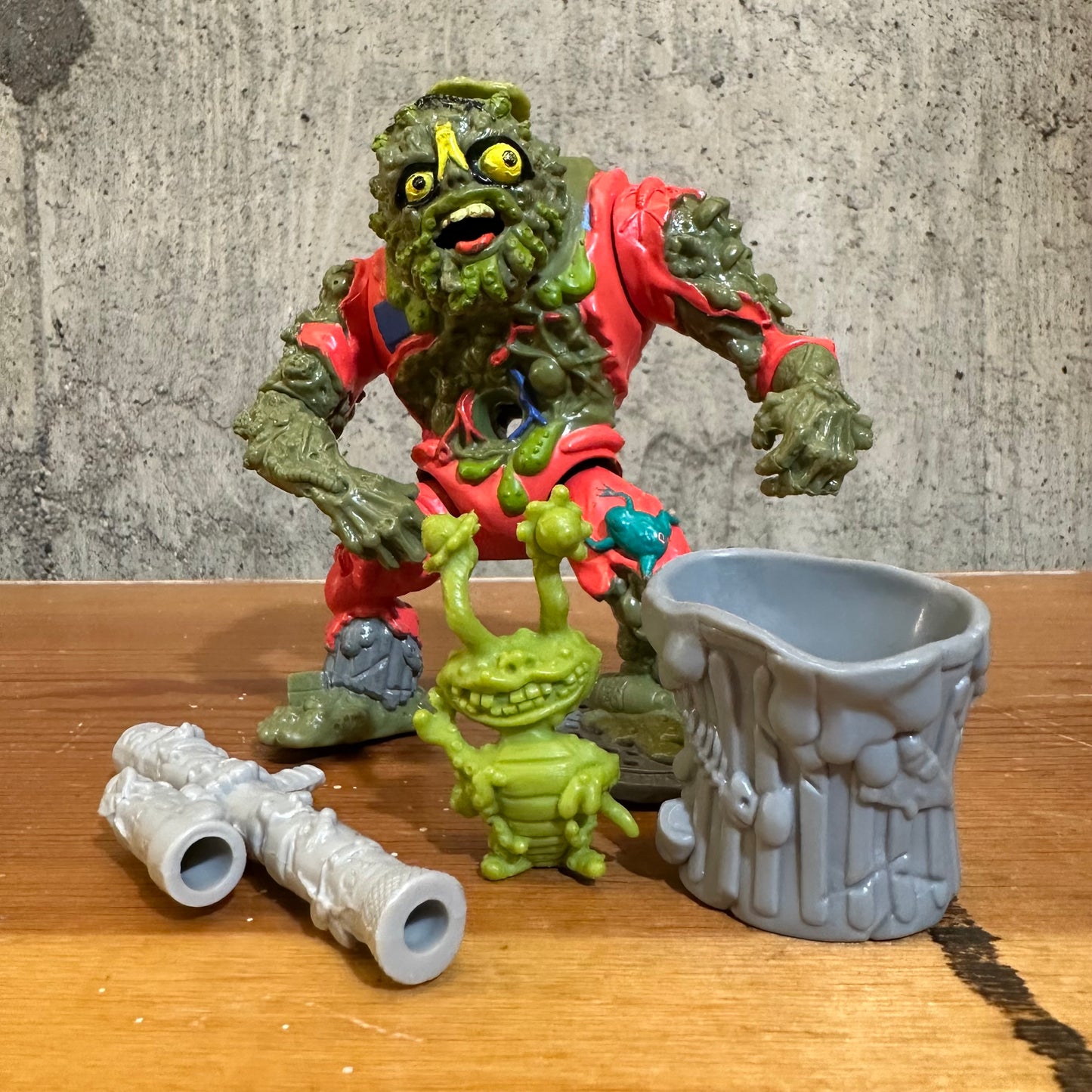 Muckman TMNT Complete Vintage Ninja Turtles Action Figure Toy
