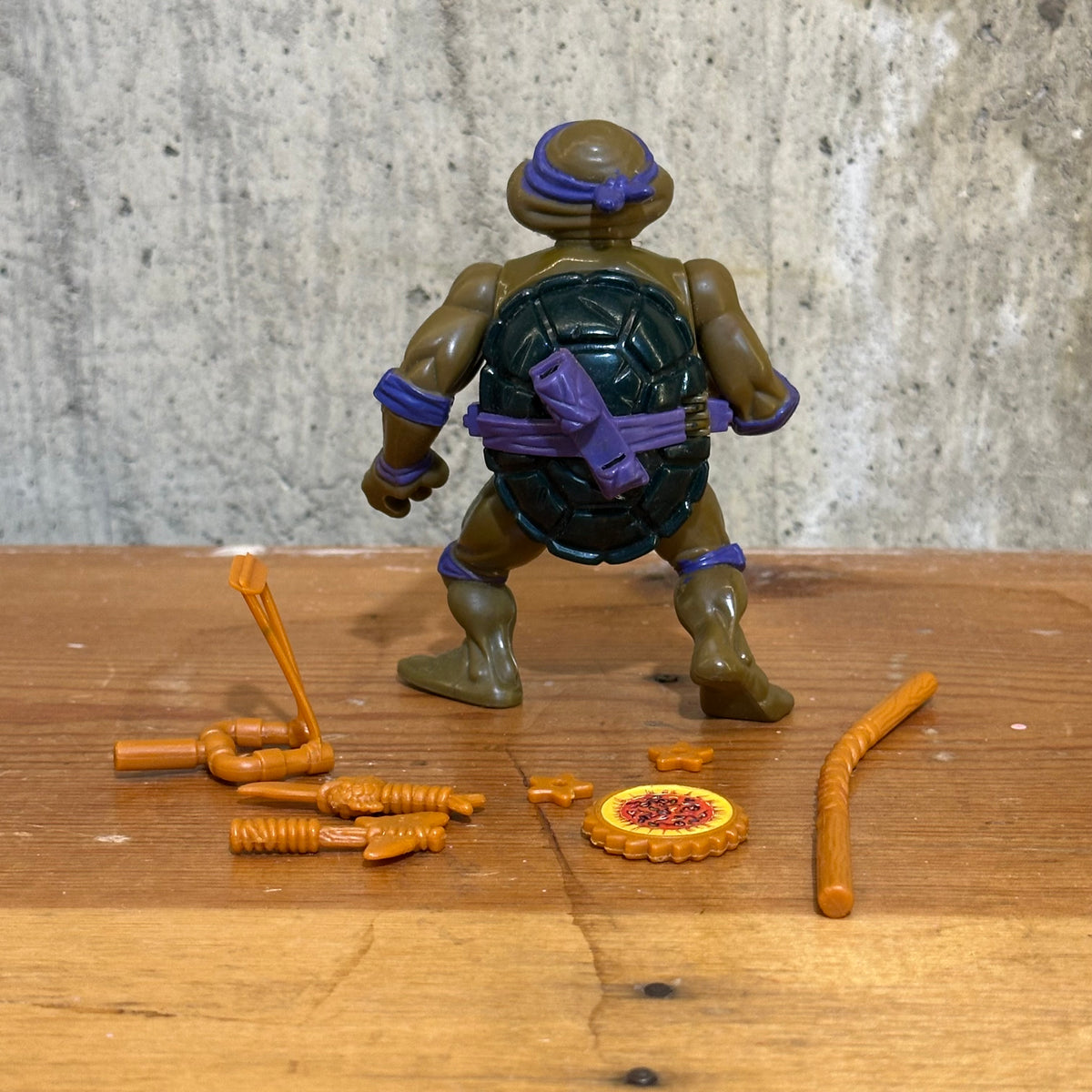 Storage Shell Donatello Complete TMNT Vintage 90’s Action Figure Toy