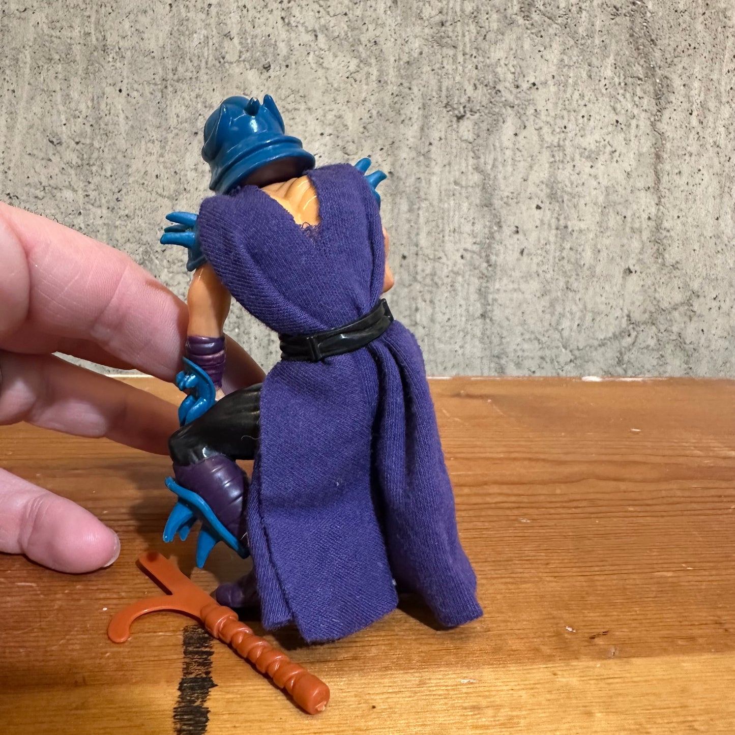 Shredder 1988 Hard Head Incomplete TMNT Vintage Ninja Turtles