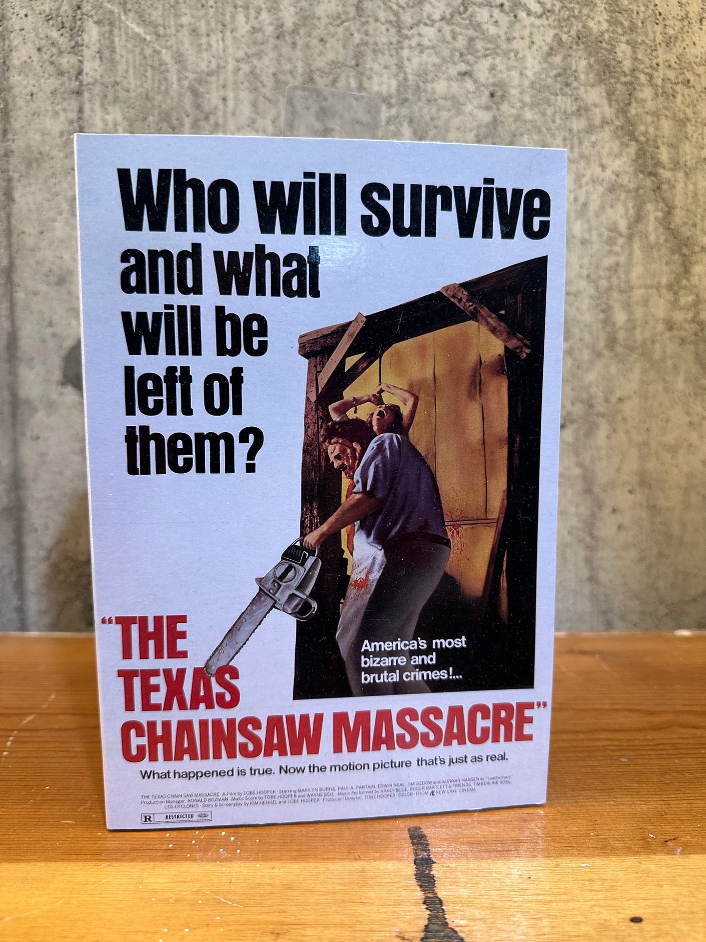 Leatherface Neca Texas Chainsaw Massacre Action Figure Sealed Toy