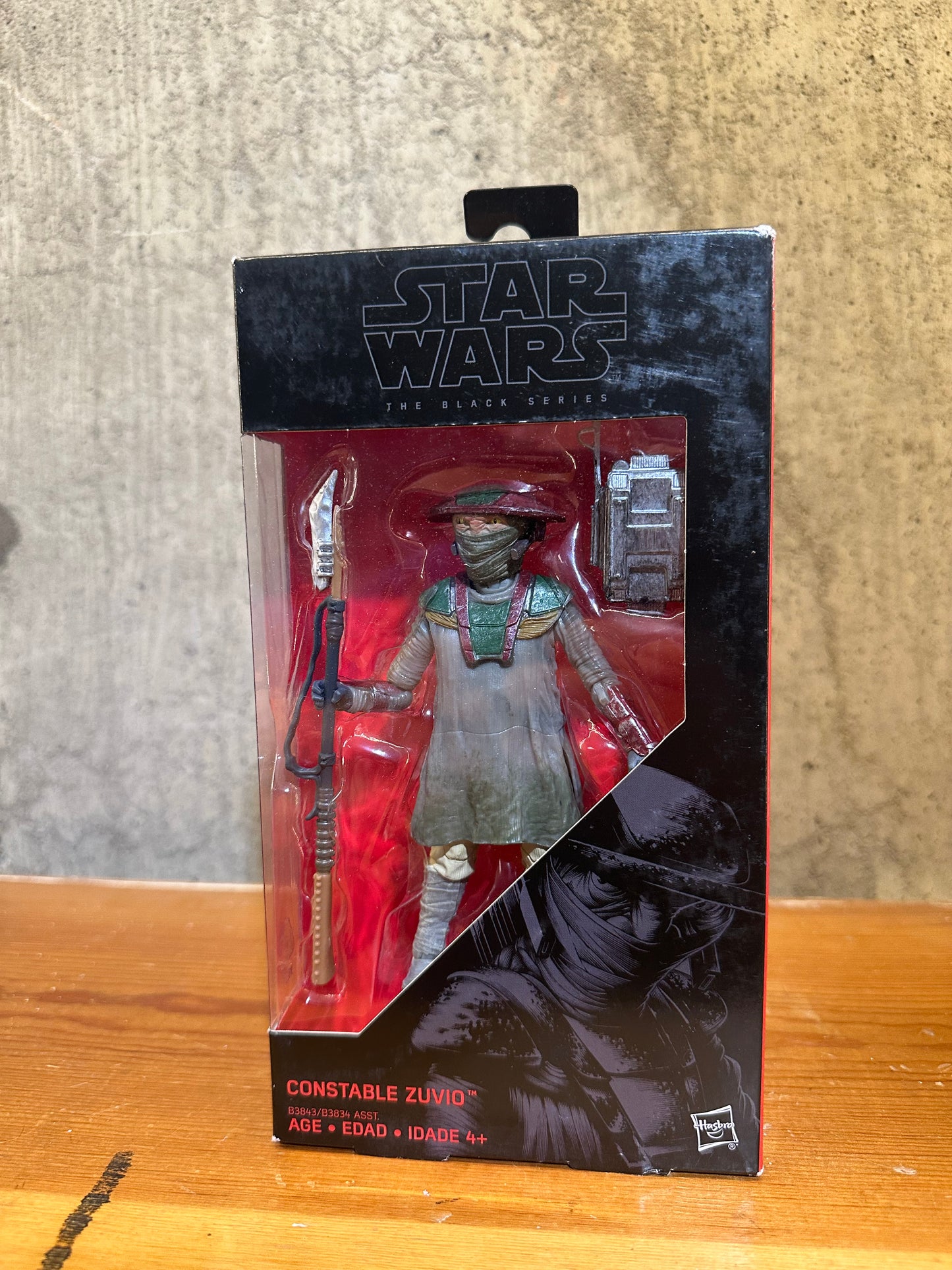 Constable Zuvio Star Wars Black Series 6” Figure Sealed