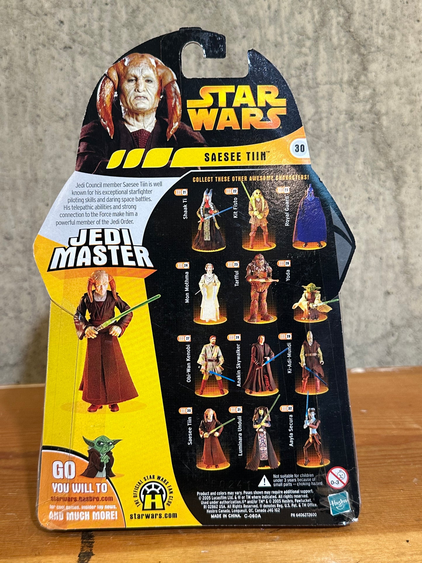 Saesee Tiin 3.75”Star Wars Revenge of the Sith