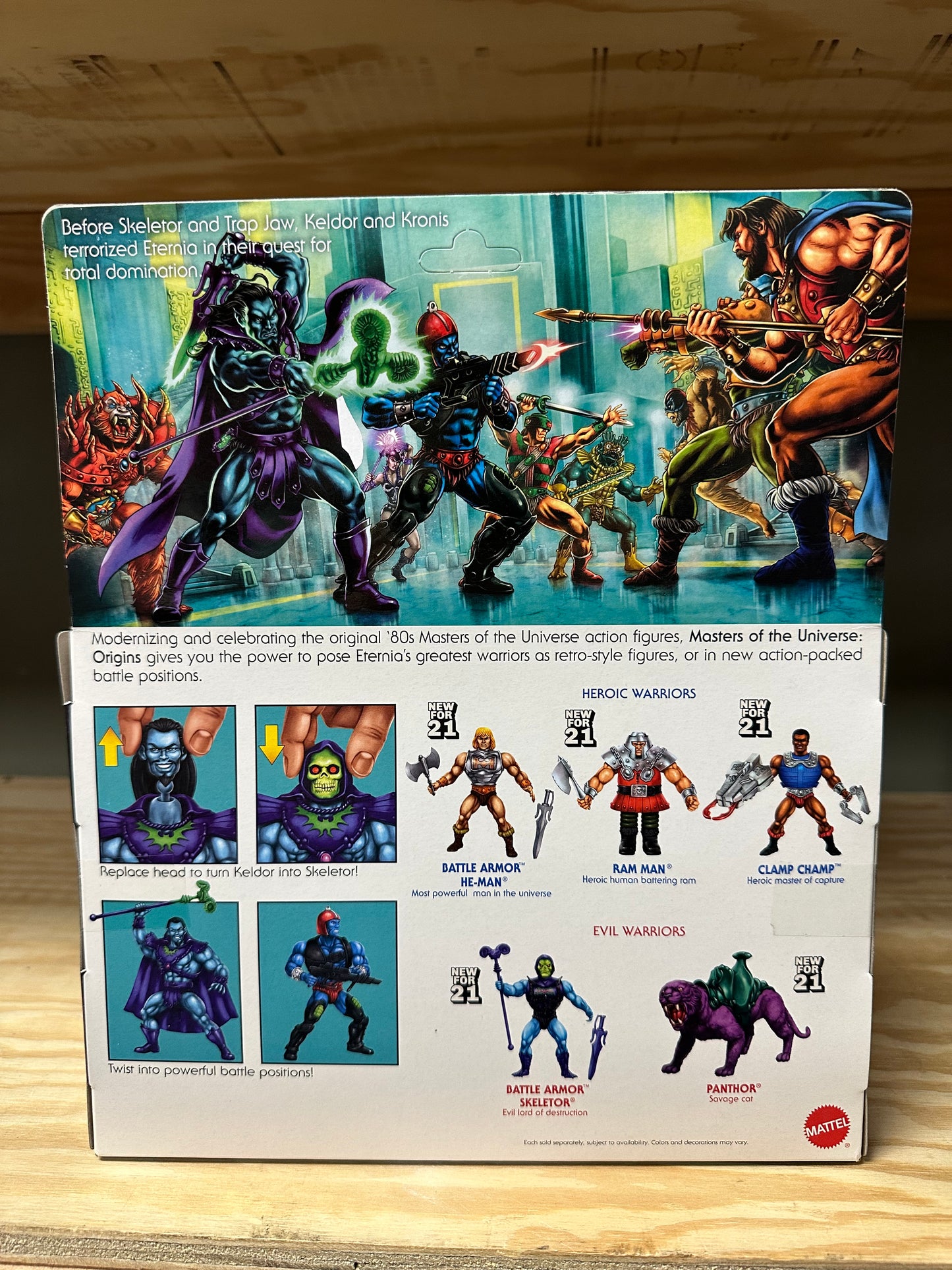 Keldor Kronis MOTU Origins Sealed 2-Pack He-Man Set 5.5”