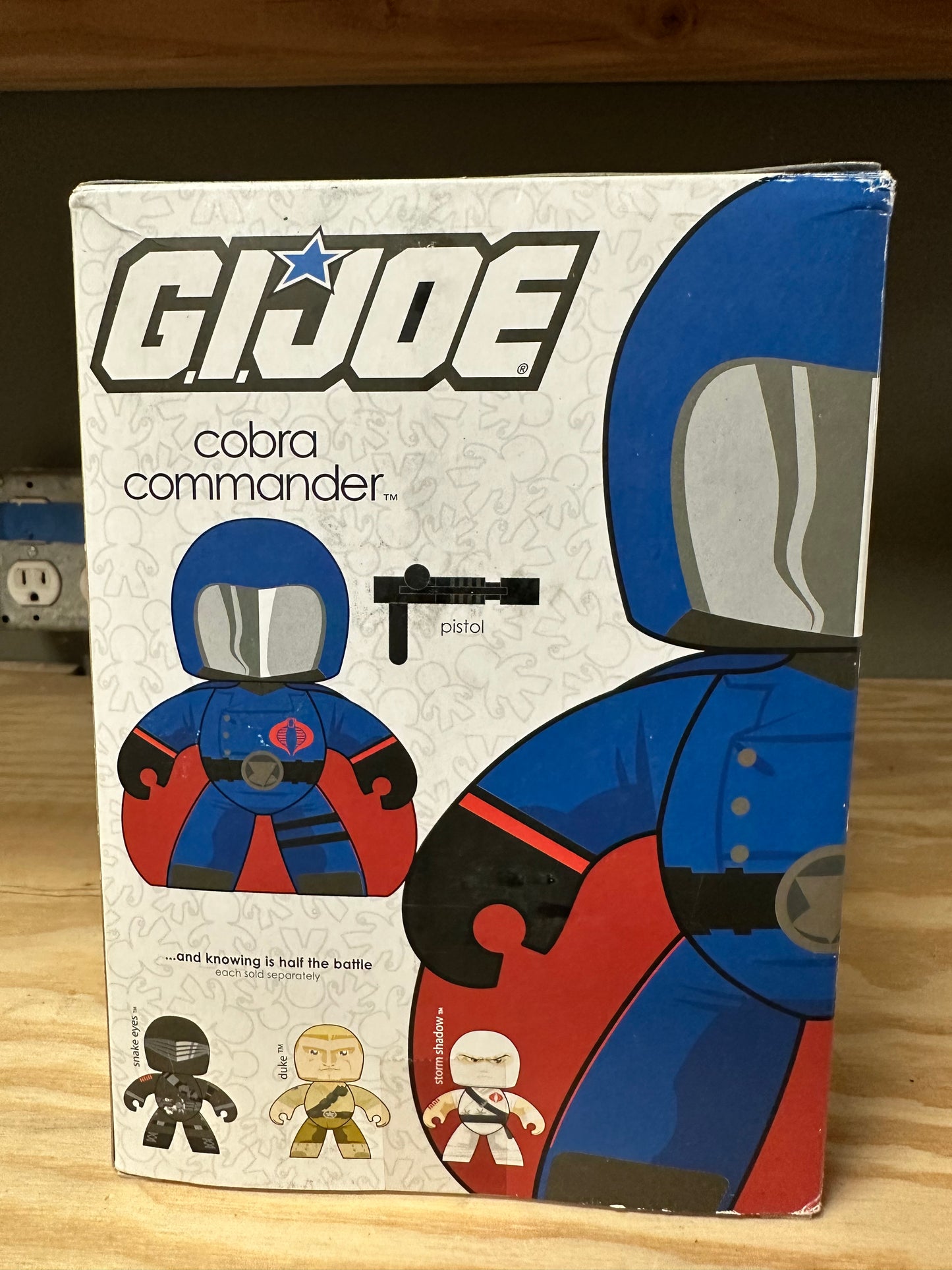 Cobra Commander Sealed Mighty Muggs GI Joe Collectible