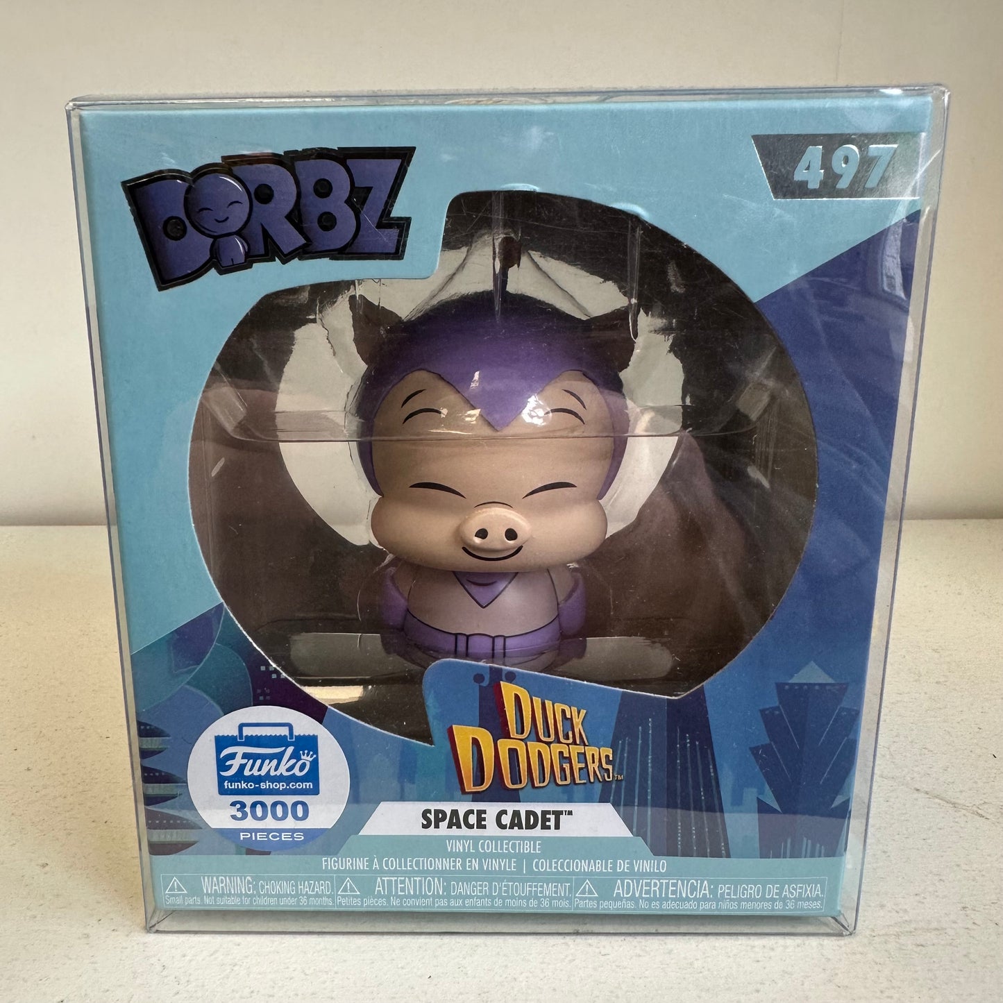 Space Cadet Duck Dodgers Dorbz Sesled Funko Vinyl figure Collectible