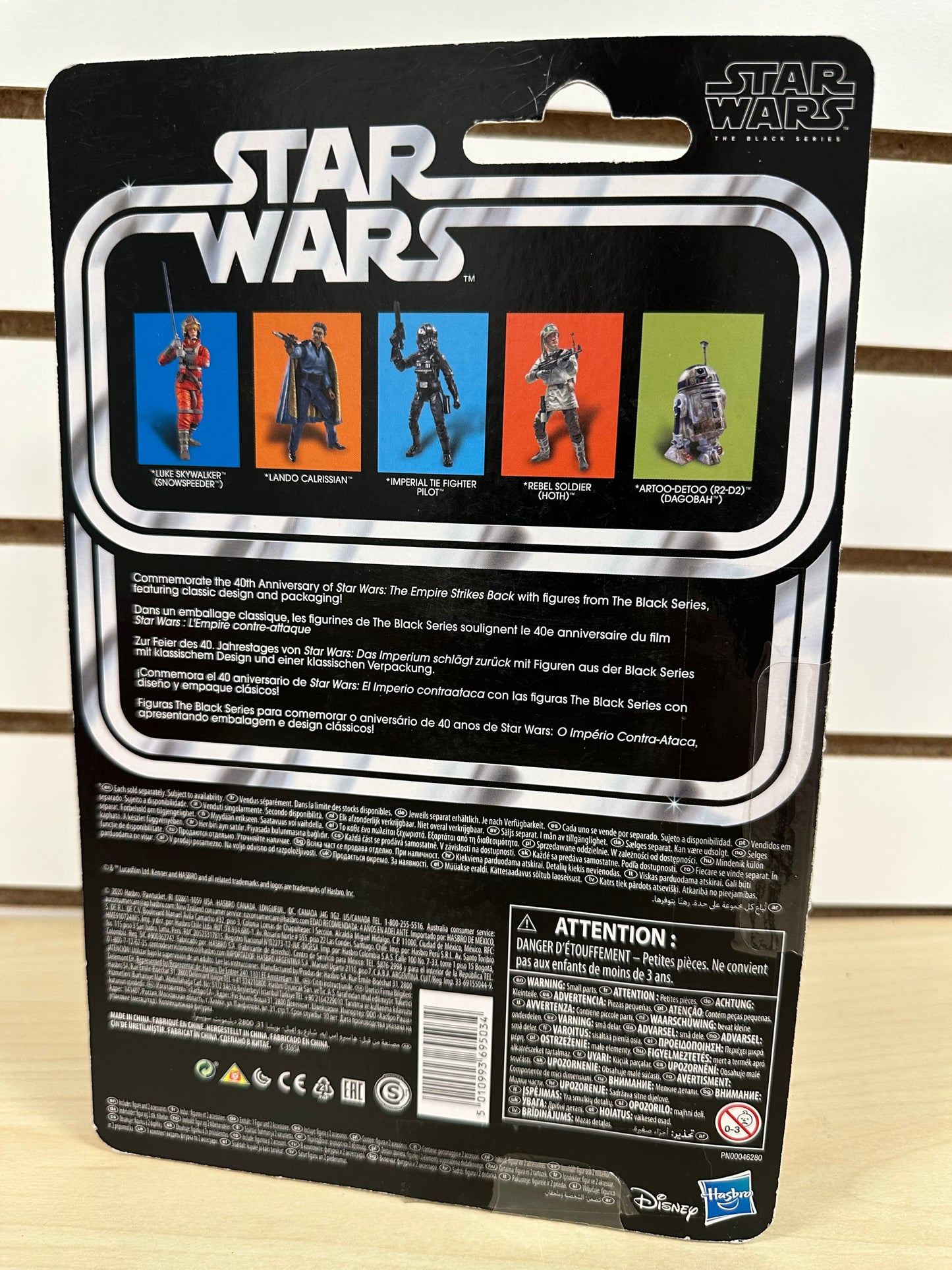 Lando Caleissian Bespin Star Wars black series 40th Anniversaey Action Figure Toy