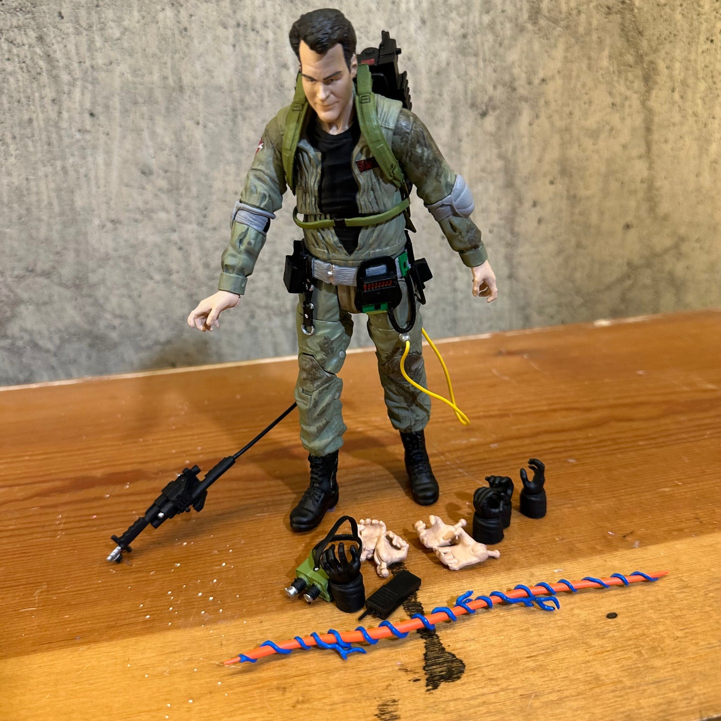 Quittin’ Time Ray Stanz Ghostbusters DST Complete 7” Action Figure Toy