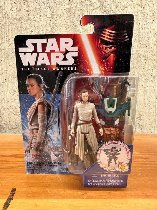 Rey (Starkiller Base) 3.75” Star Wars Force Awakens Action Figure MOC
