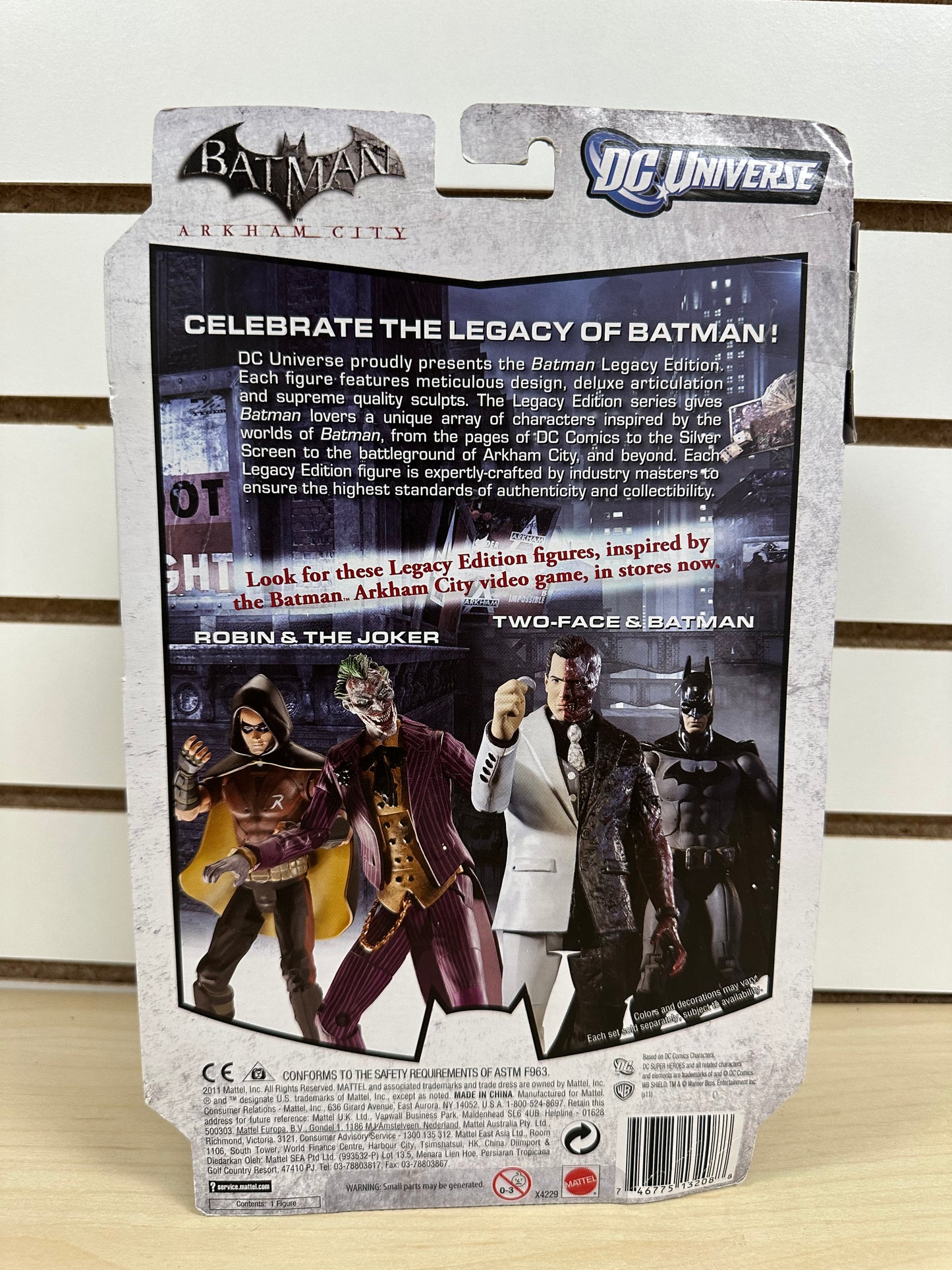 Batman Arkham City Legacy DC Comics DC Universe Sealed Action Figure Toy