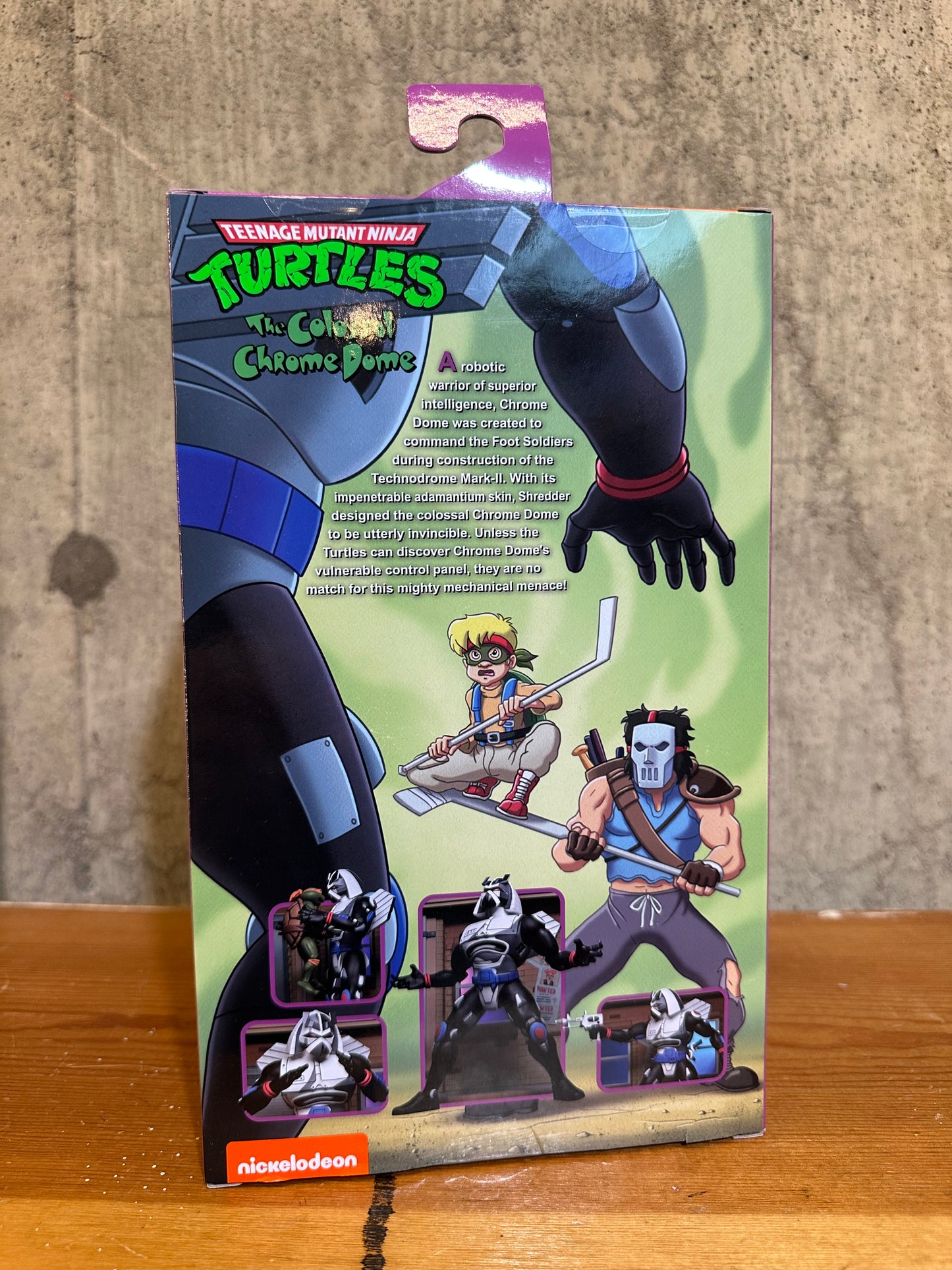 NECA Teenage Mutant Ninja Turtles: The Colossal Chrome Dome Action Figure