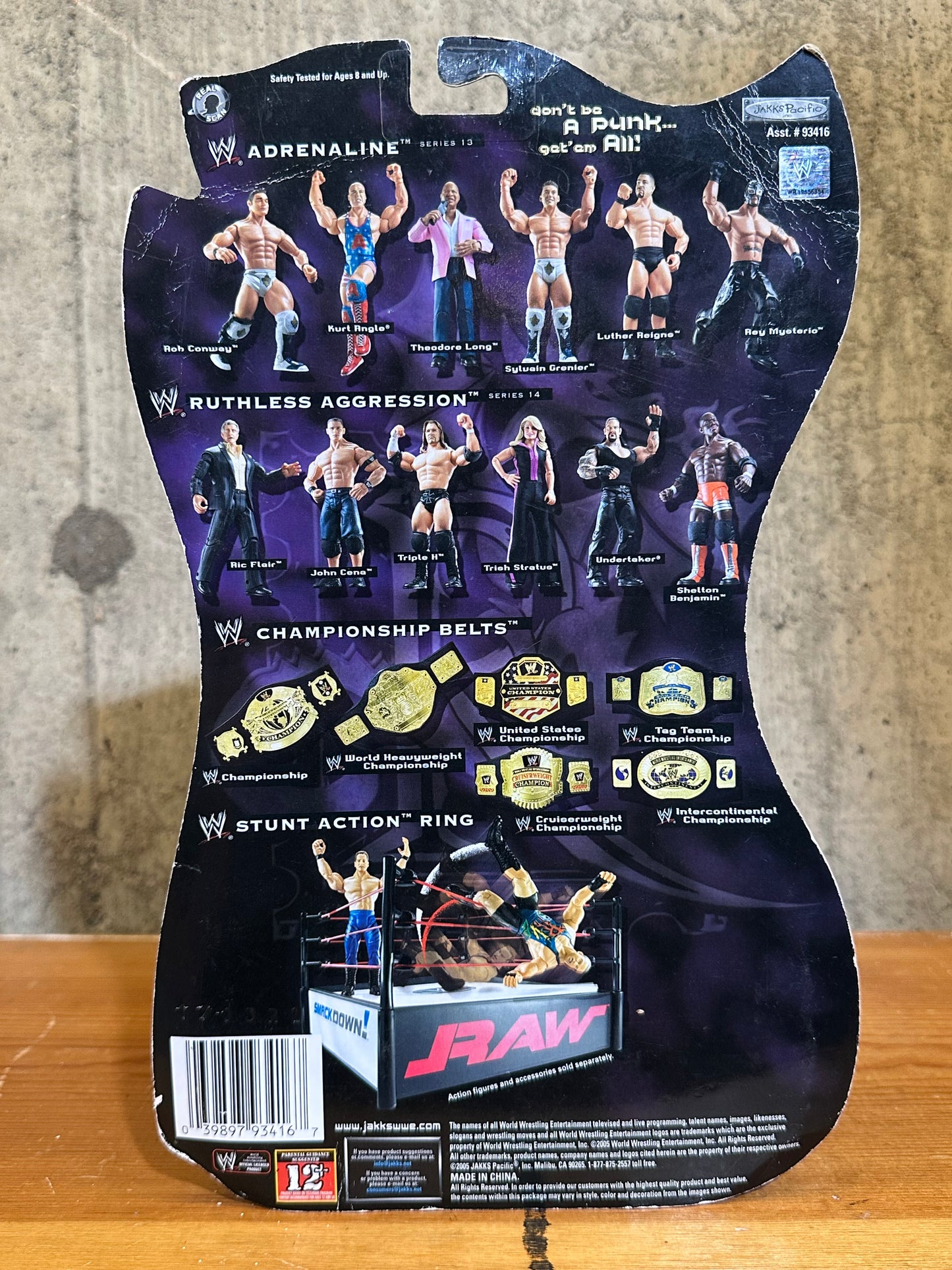 Eugene - New Years Revolution Wrestling Action Figure Vintage 2005 WWF WWE