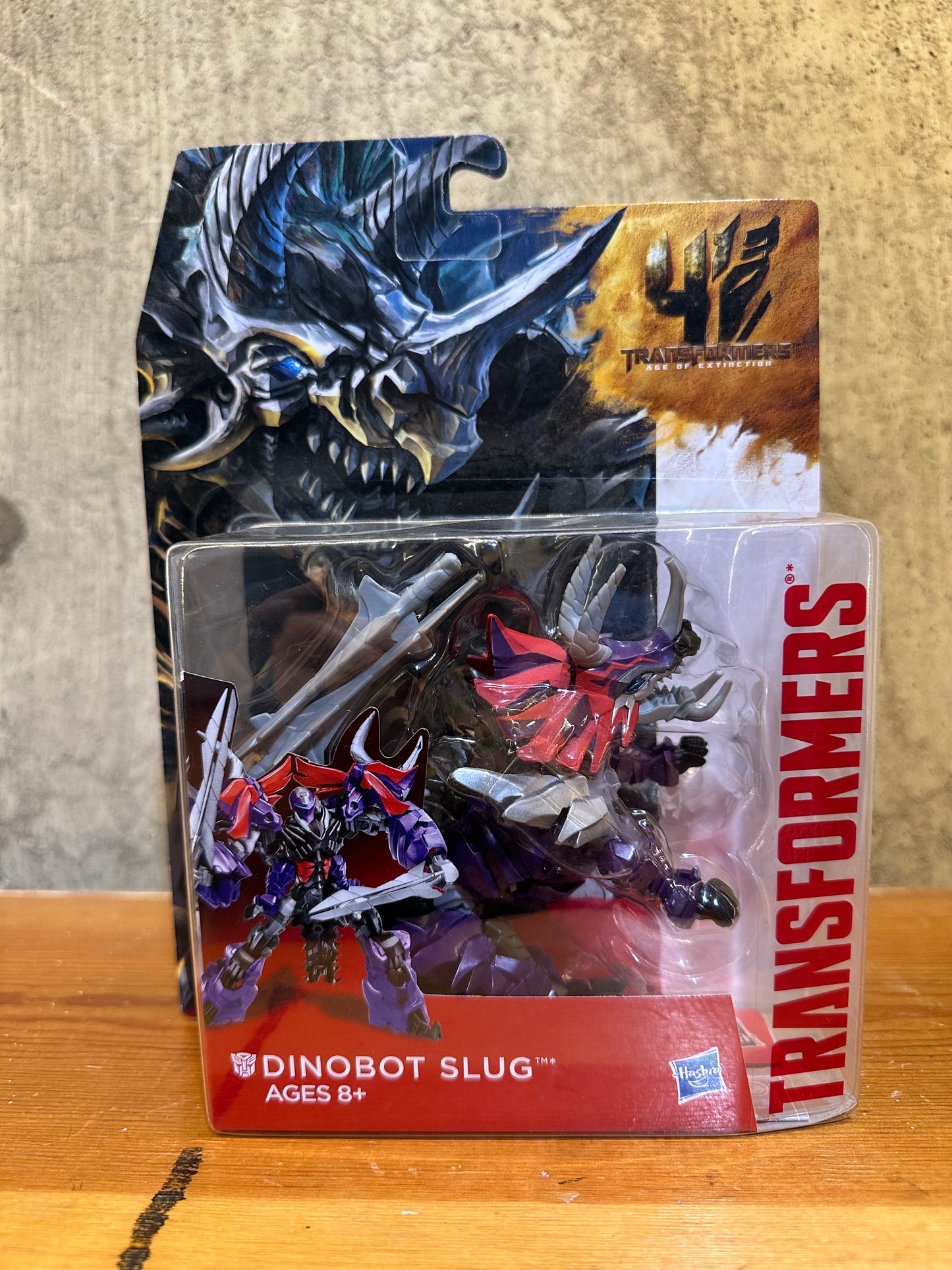 Dinobot Slug Transformers Age Of Extinction Action Figure New 2014 Hasbro