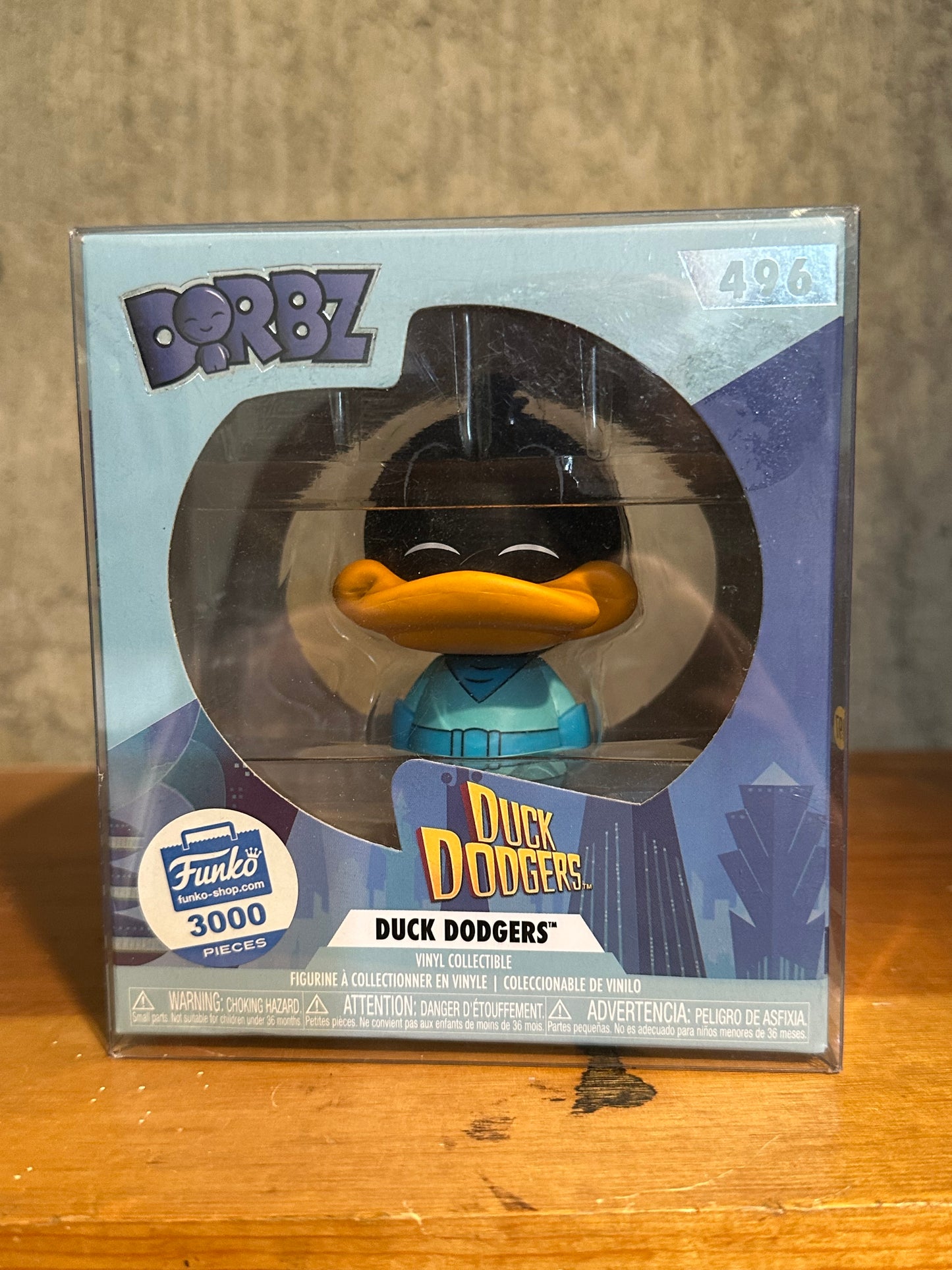 Dorbz Duck Dodgers Funko Sealed Vinyl Toy 3000 Pieces