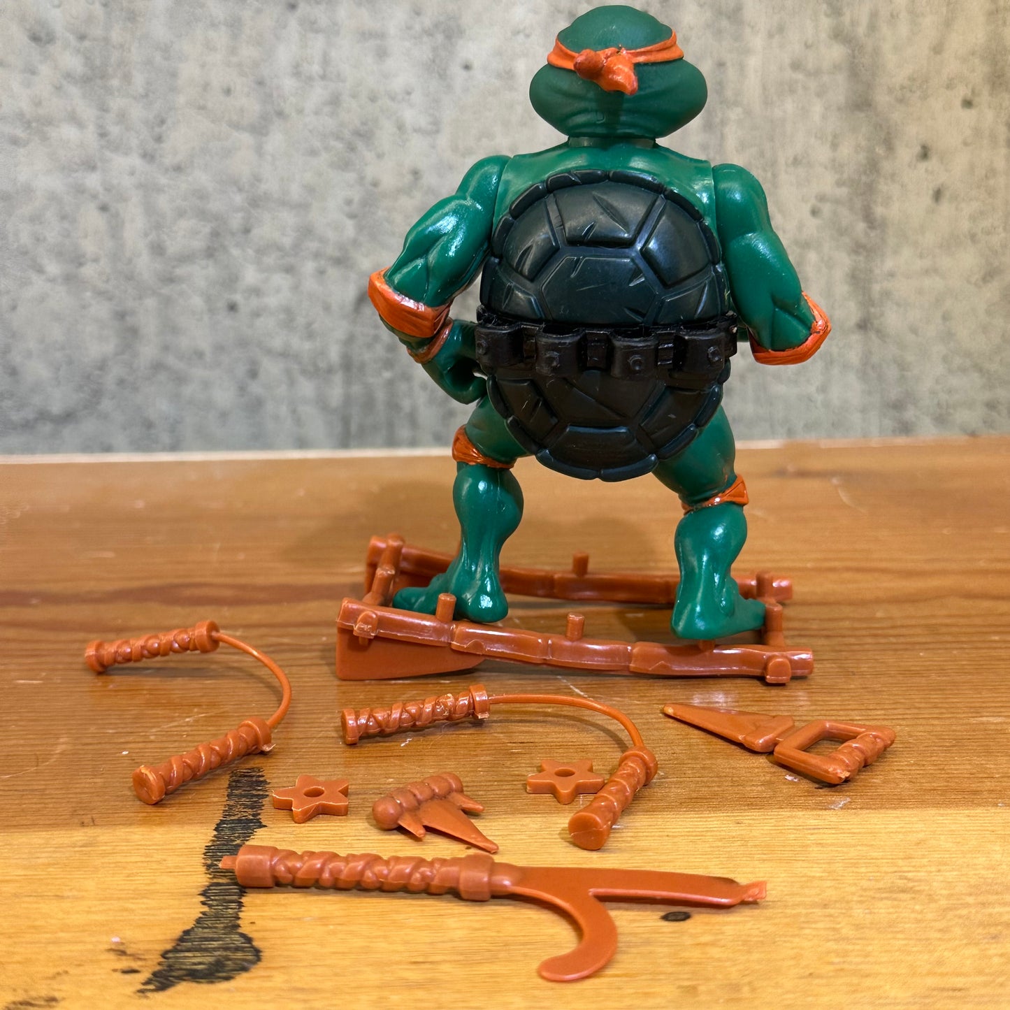 Michaelangelo 1988 TMNT Ninja Turtles Vintage Action Figure Toy Complete