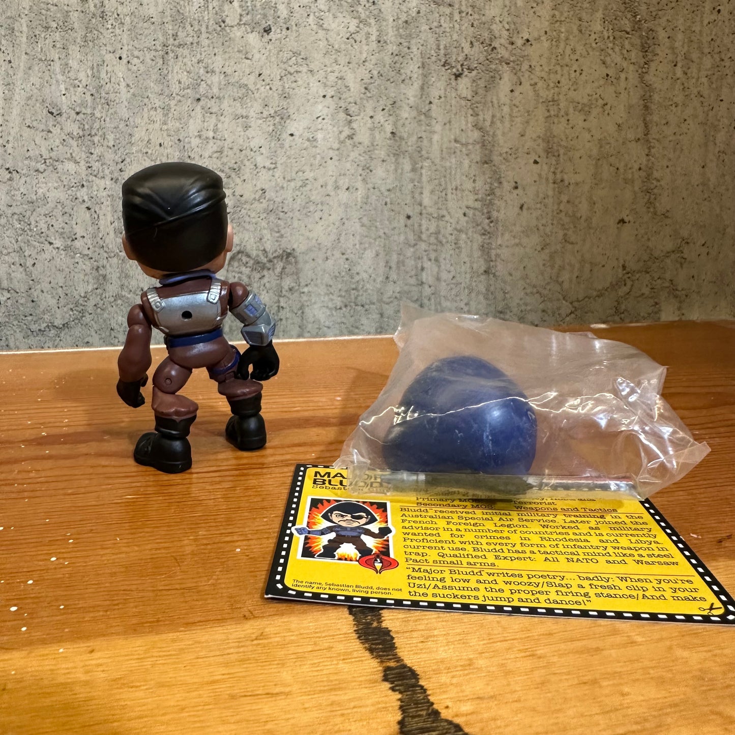 Major Bludd GI Joe Loyal Subjects Complete Action Vinyls Figure