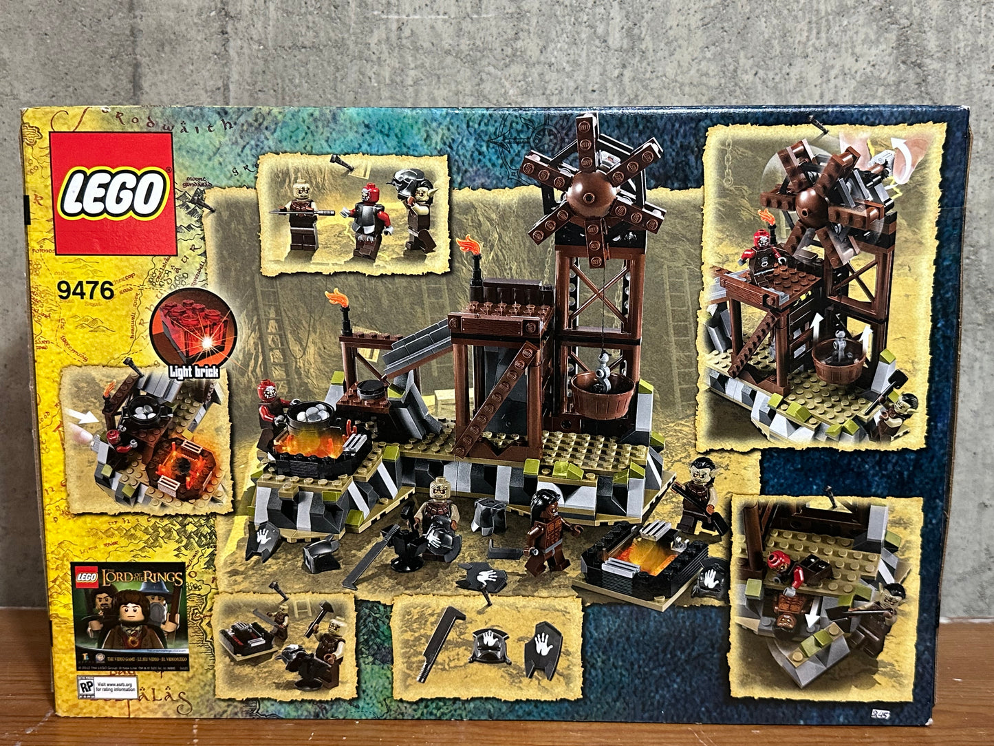 Lego 9476 The Orc Forge Lord of the Rings Sealed Set Brand New