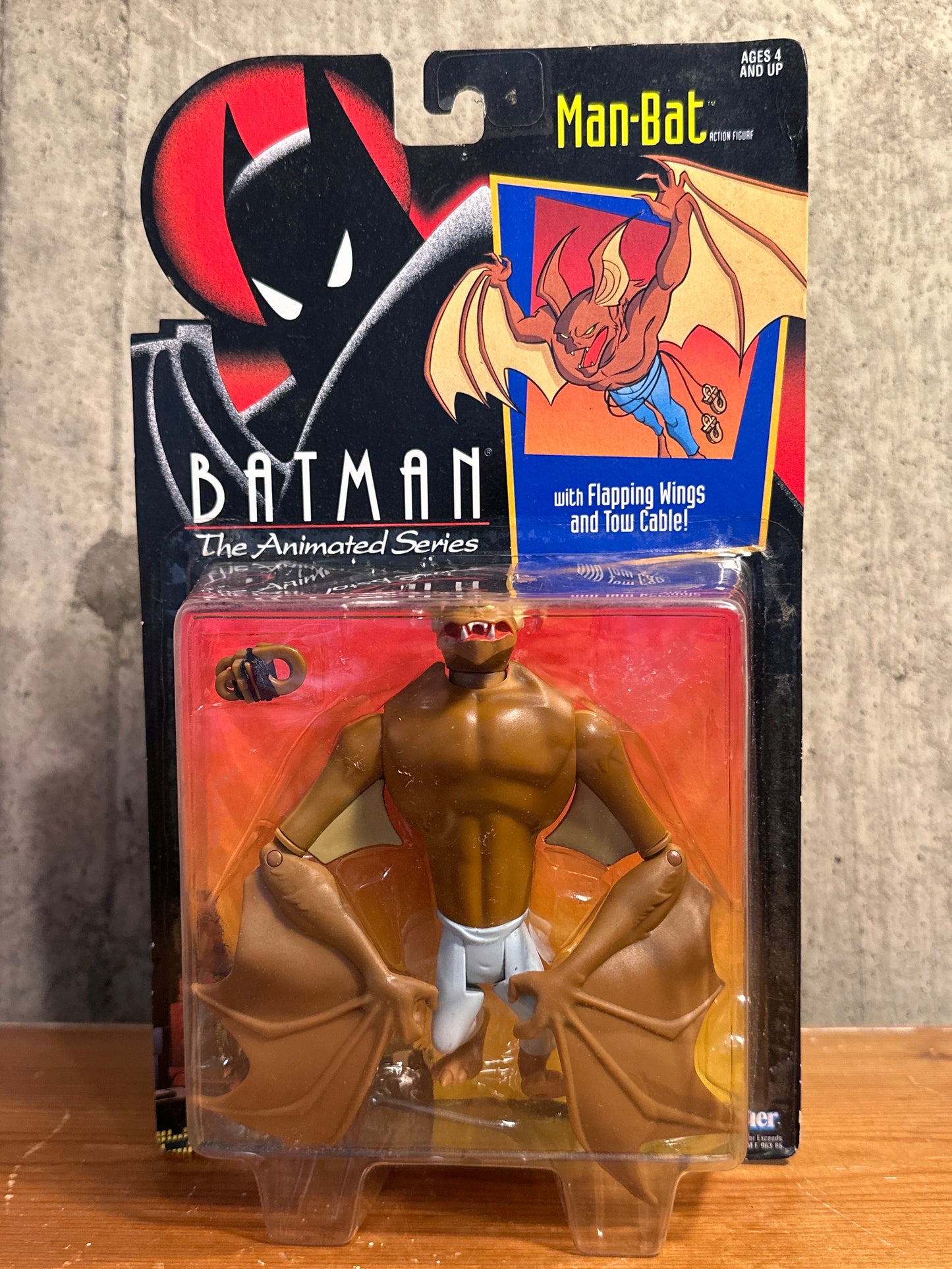 Man-Bat Batman Animated Series Action Figure Toy Kenner 1992 DC Comics