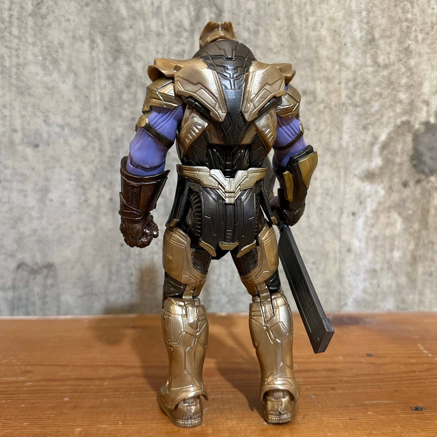 Thanos Armored Marvel Legends BAF Figure Complete - Avengers - Infinity Endgame