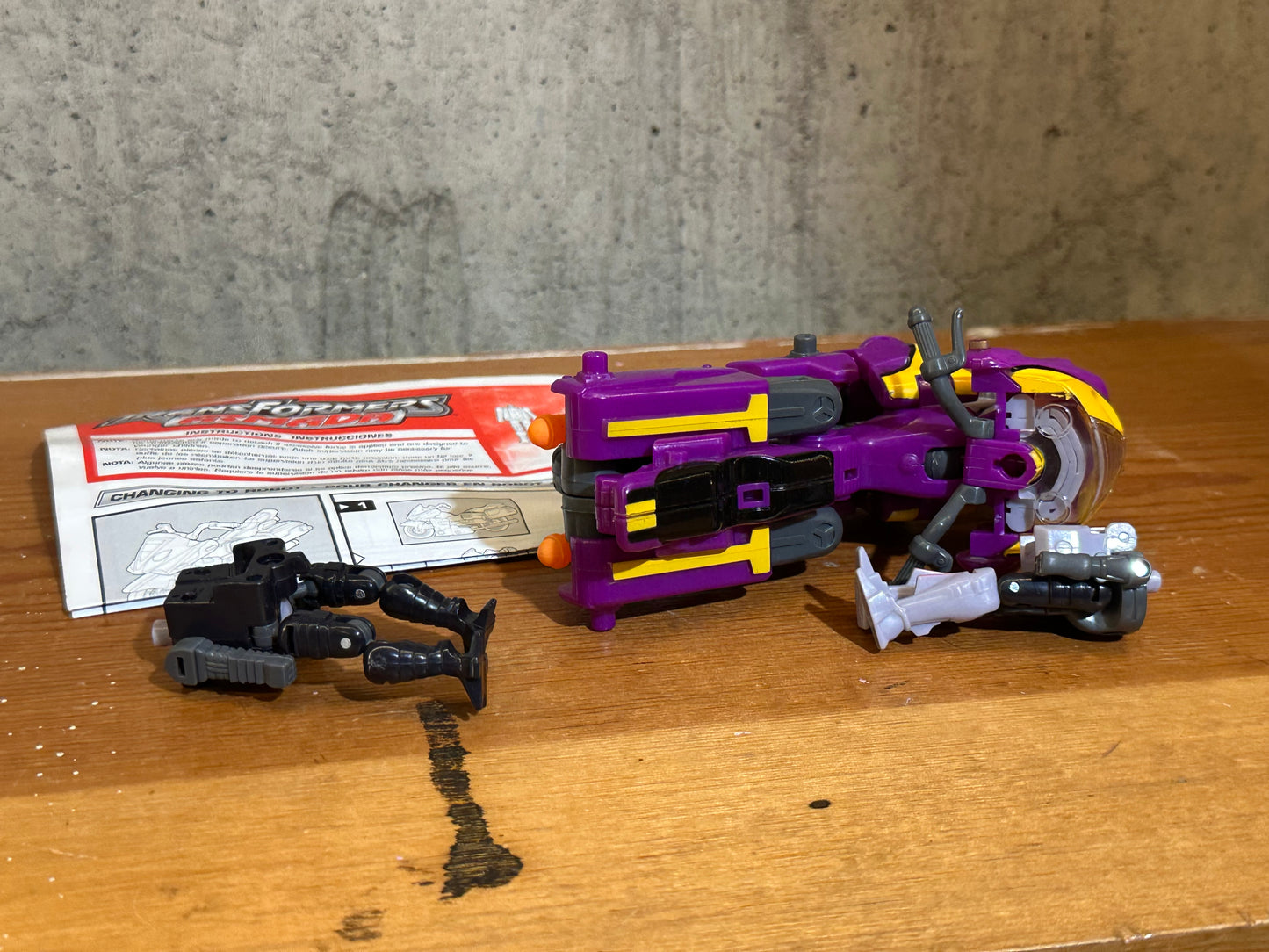 Sideways Transformers Armada Complete Robot Action Figure Toy Complete with Instructions