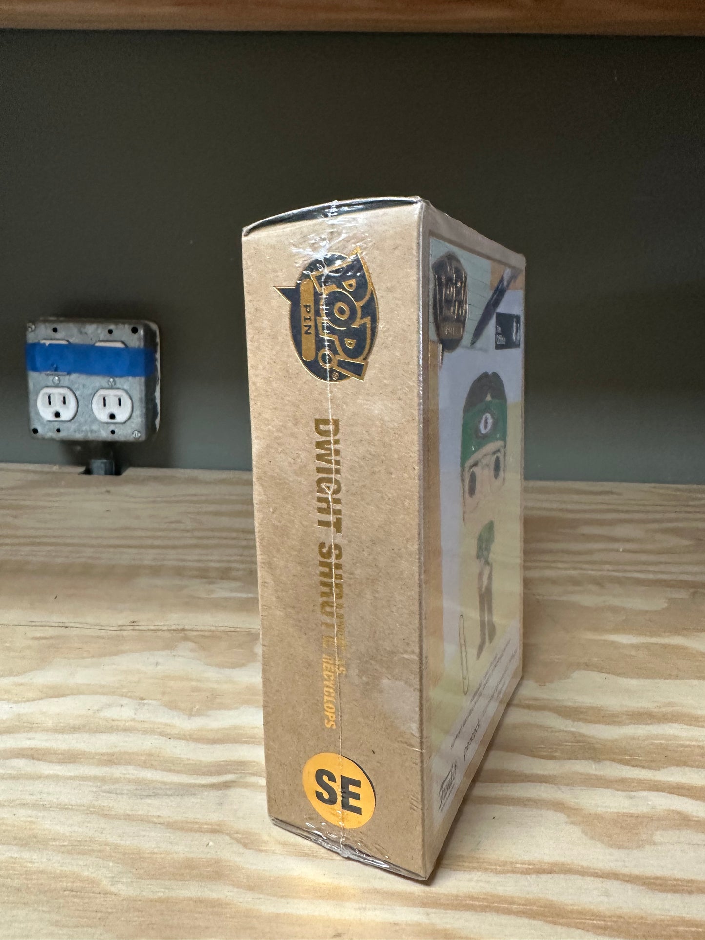 Dwight Shrute Funko Pop Pin sealed the office Enamel