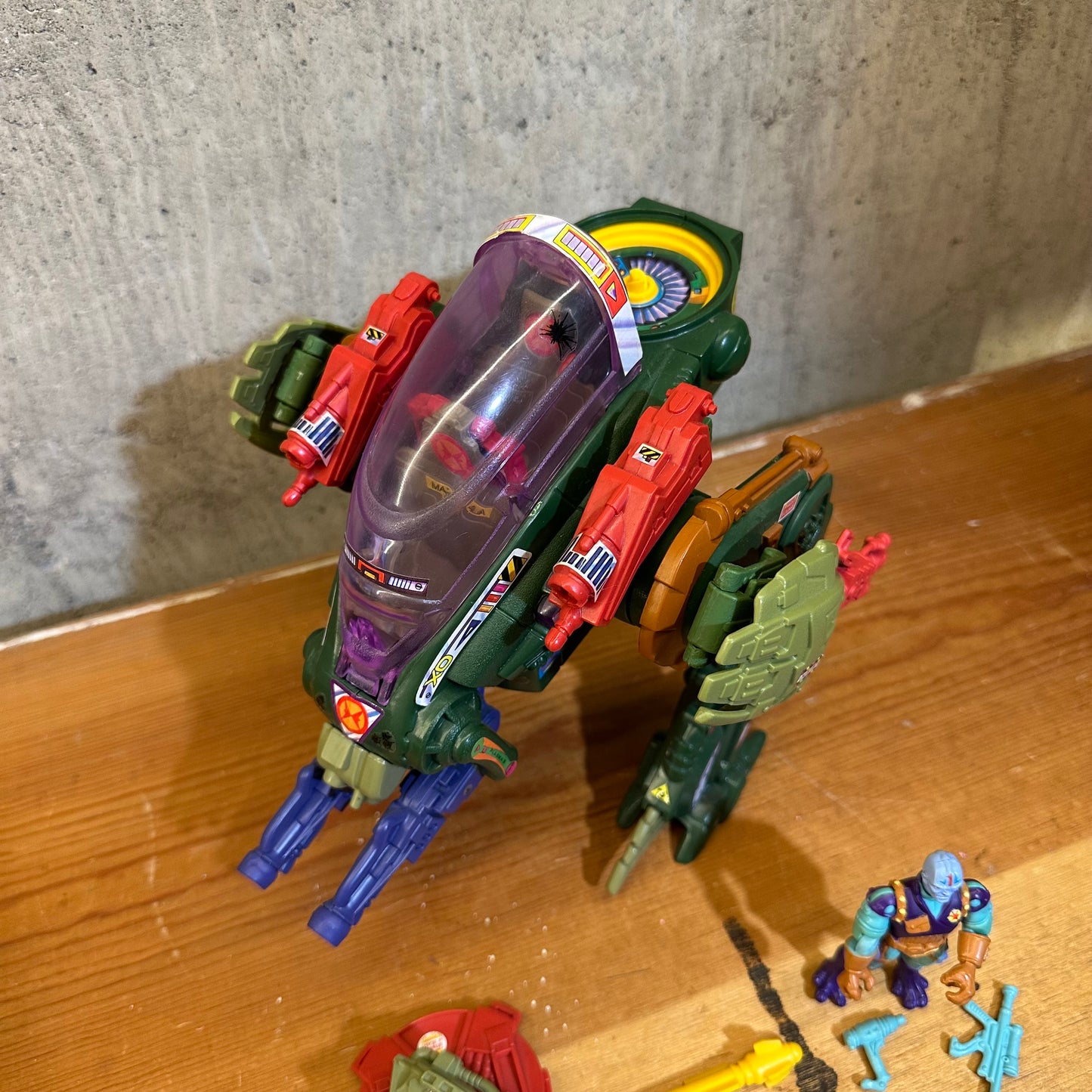 Exo Squad Marsala Rapid Assault Light Attack E-Frame 1994 Near Complete