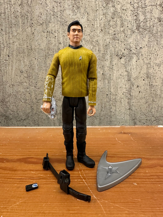 Sulu Star Trek Warp Collection Complete Action Figure Toy