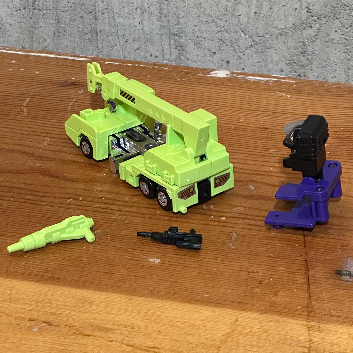 Hook G1 Complete Vintage Transformers Robot Toy Clean Decepticon Devastator